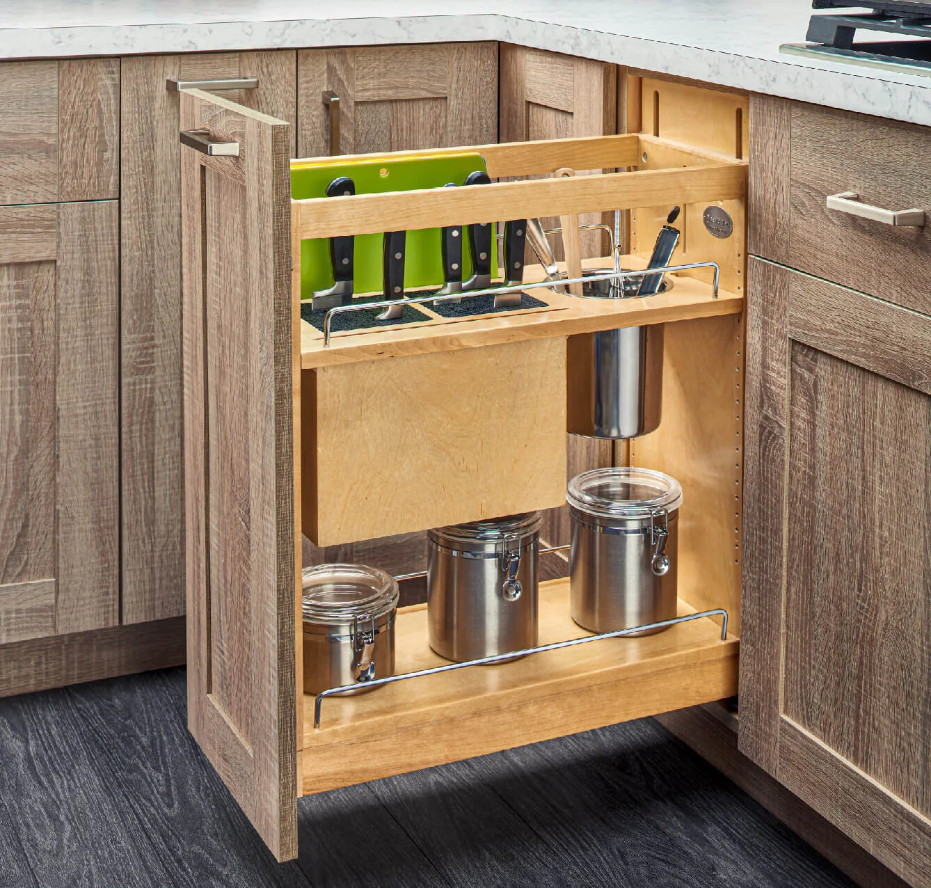 Knife Block Organizer