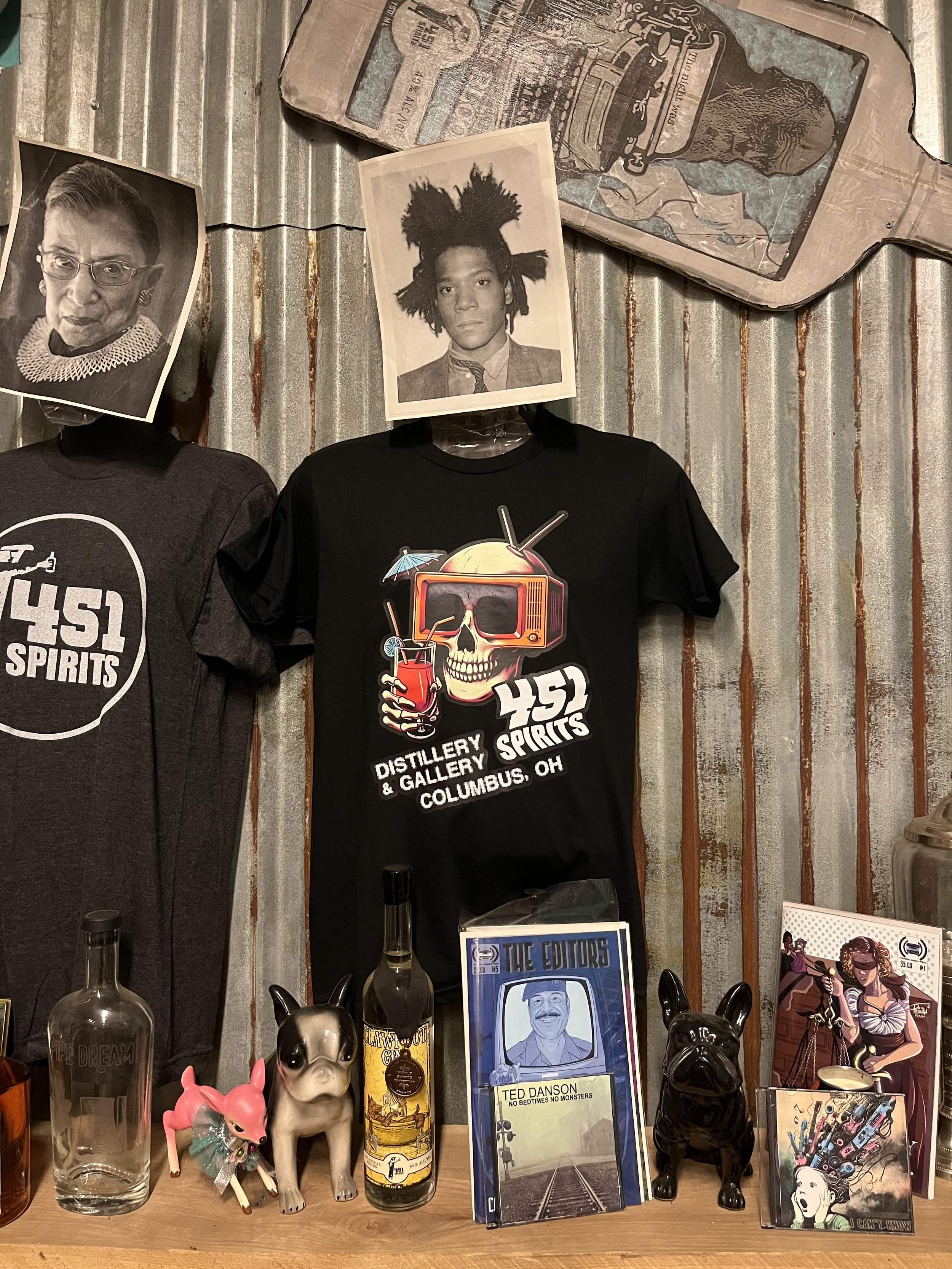 Tiki TV Skull
