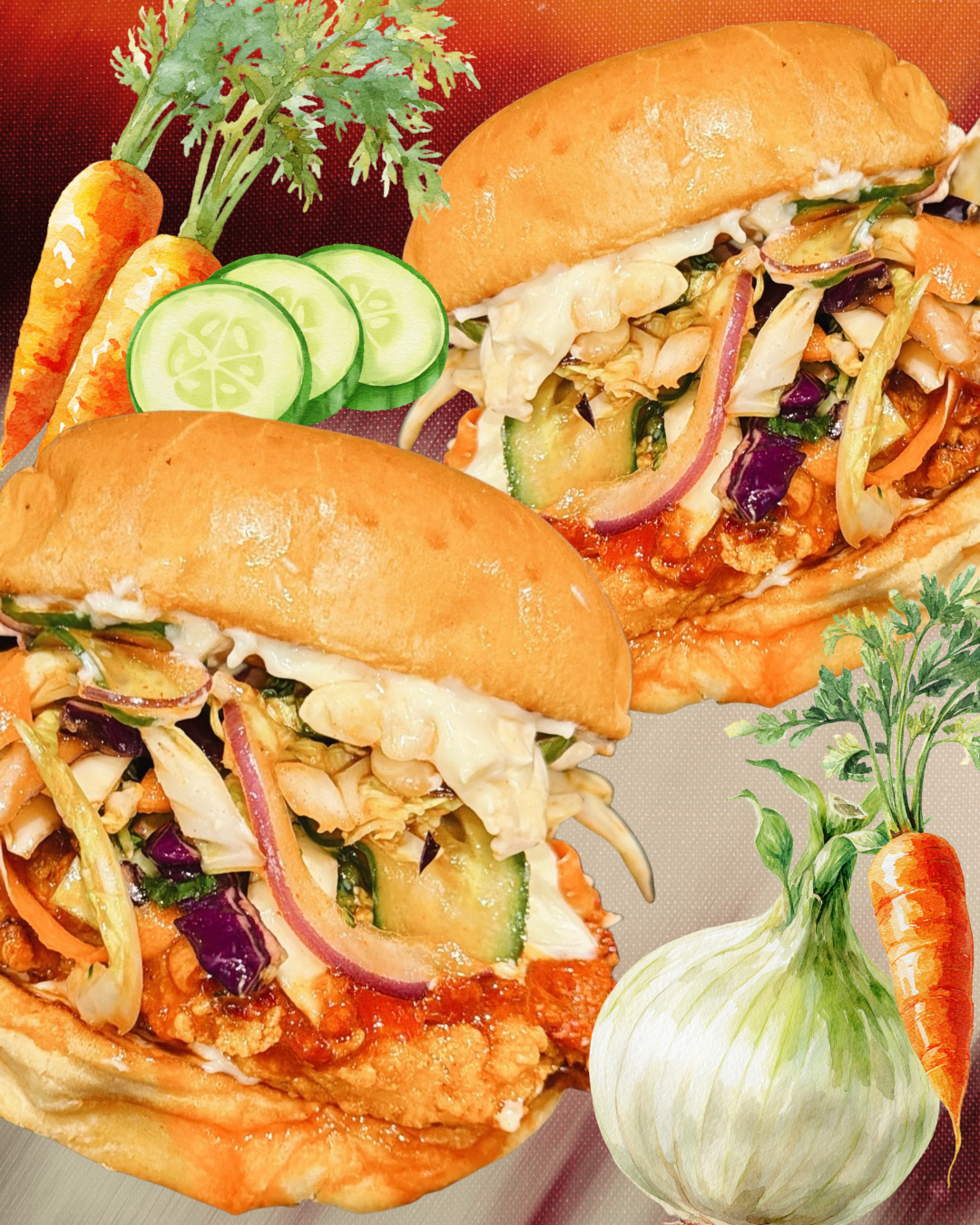 Nan's Kitchen Korean Chicken Sammie