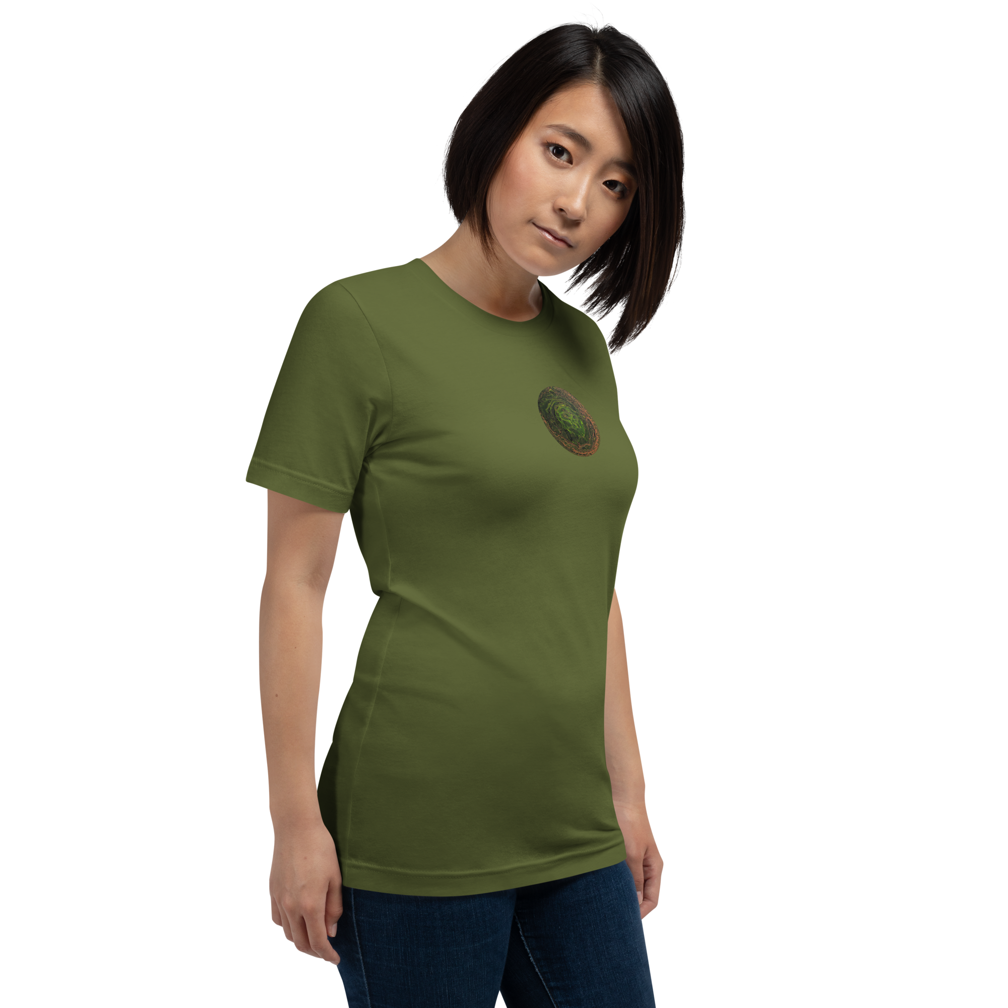 Life In Vivid Colour Vinyl Record Art T-Shirt - Unisex Fit