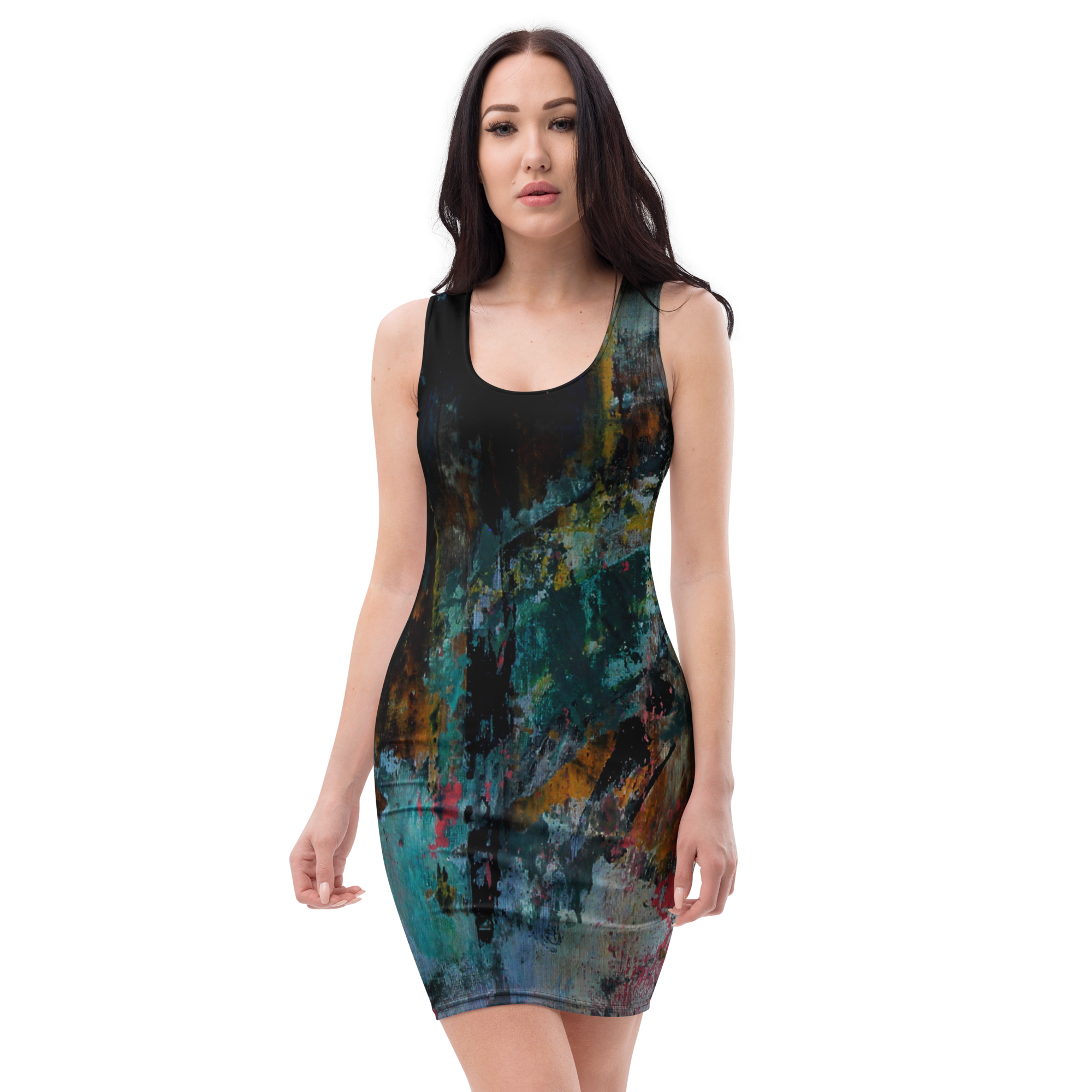 Life In Vivid Colour Bodycon Dress