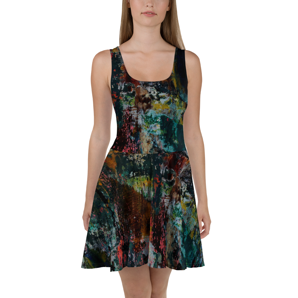 Life In Vivid Colour Skater Dress