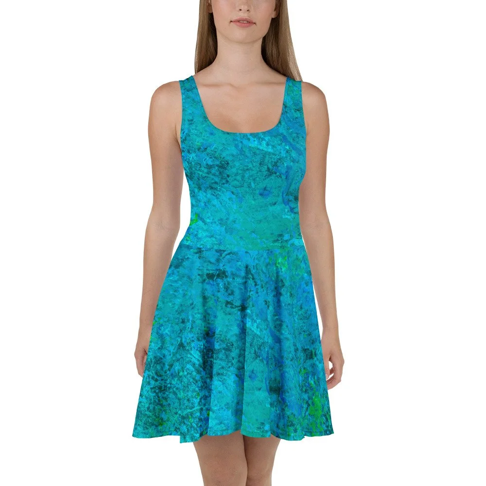 Life In Vivid Colour Skater Dress