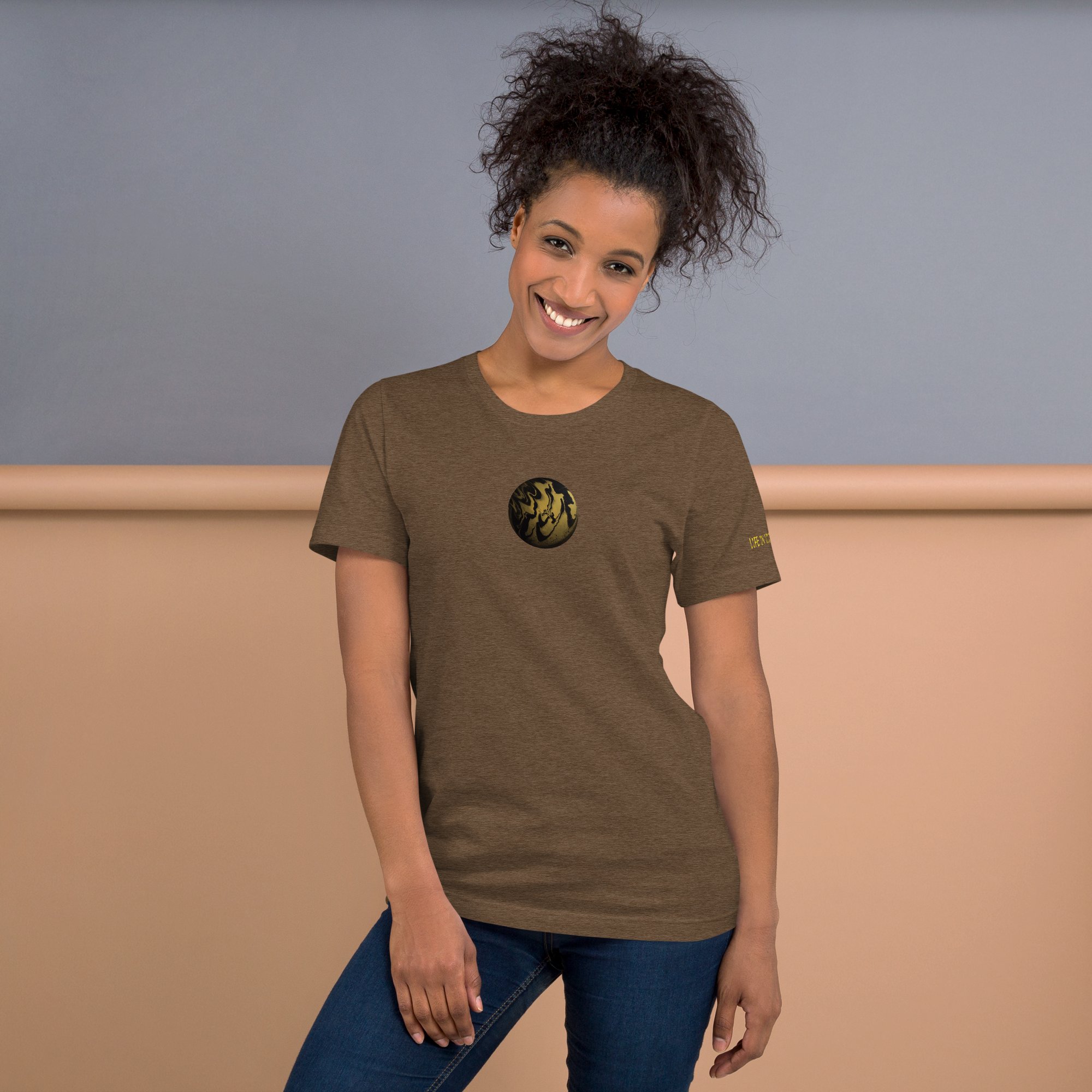 unisex-staple-t-shirt-heather-brown-front-6a78eaadd6598.png