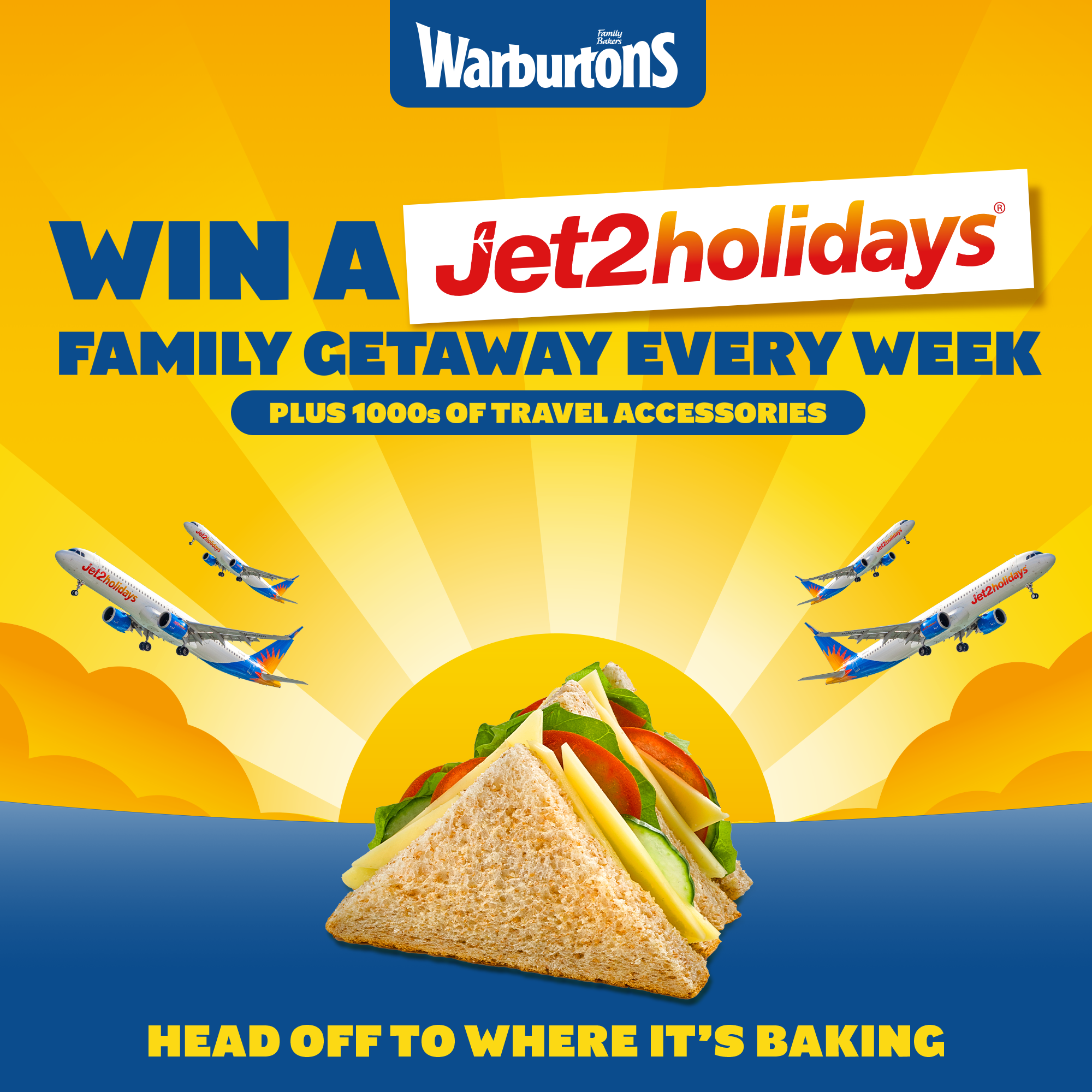 Warburtons X Jet2 Holidays