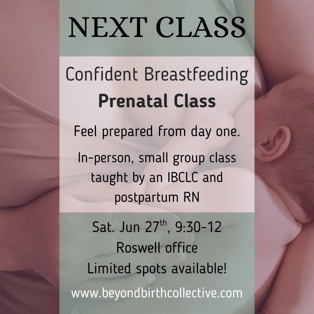You&rsquo;re planning to breastfeed&mdash;but you&rsquo;re not totally sure how it&rsquo;s actually going to go. We got you!

Our in-person prenatal breastfeeding class in Roswell is designed to help you feel confident, prepared, and clear on what ac