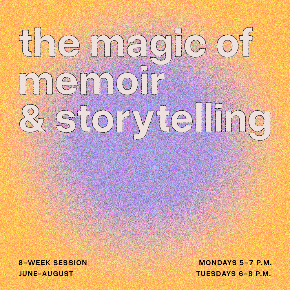 The Magic of Memoir and Storytelling  |  Inspired by Joyce Carol Oates' Master Class