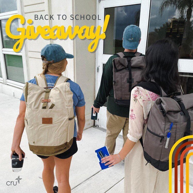 We love free stuff! Here&rsquo;s one from @cruinstagram 
&bull;
Who&rsquo;s ready for a new school year?! 🎉 Even if you aren&rsquo;t, we have some good news for ya! We have some back to school goodies (Backpack, Baseball Cap, Smartphone Ring, Glass 