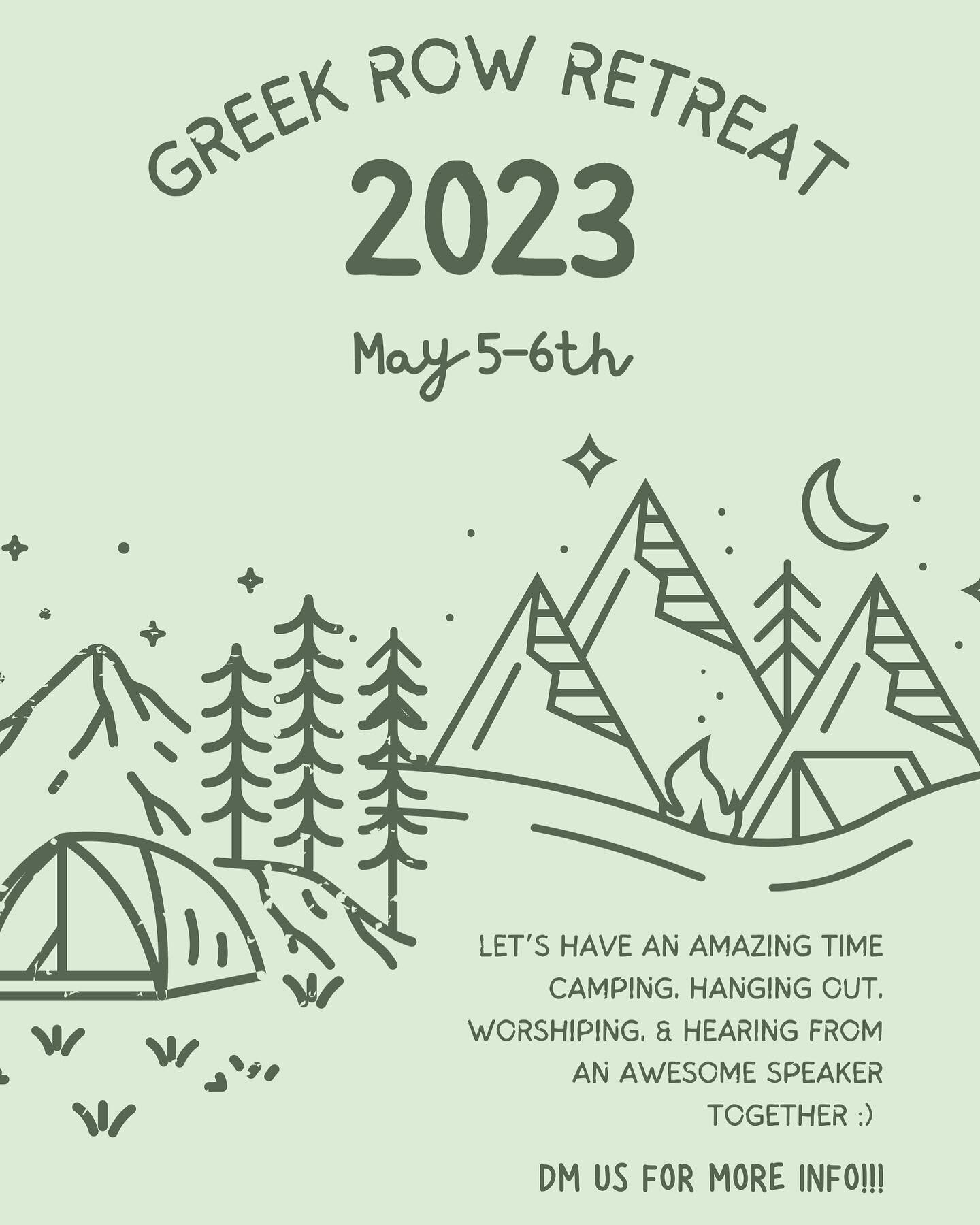 Mark your calendars for this weekend!!! Join us for a fun night of camping, worshiping and growing in relationship with each other &amp; God. We will be camping at Santa Margarita Lake Campground, Friday at 3-Saturday at noon. Reach out with any ques