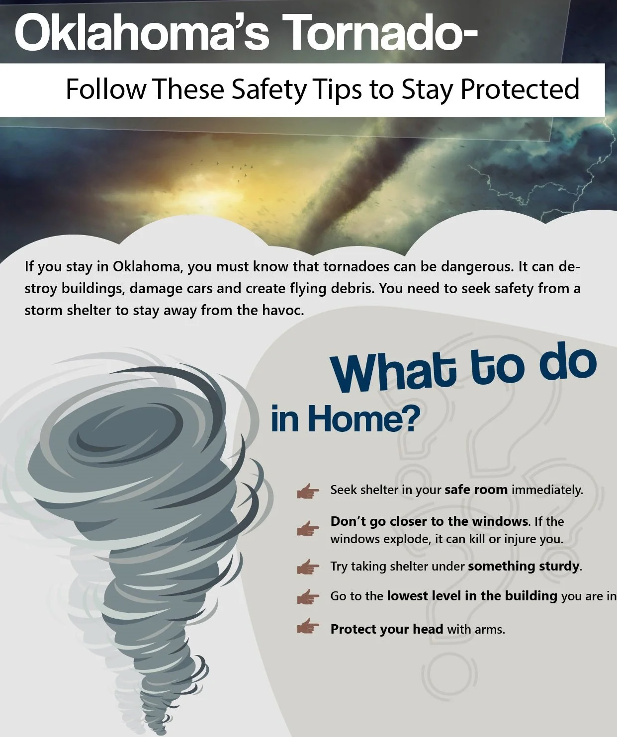 Oklahoma's Tornado- Follow These Safety Tips to Stay Protected