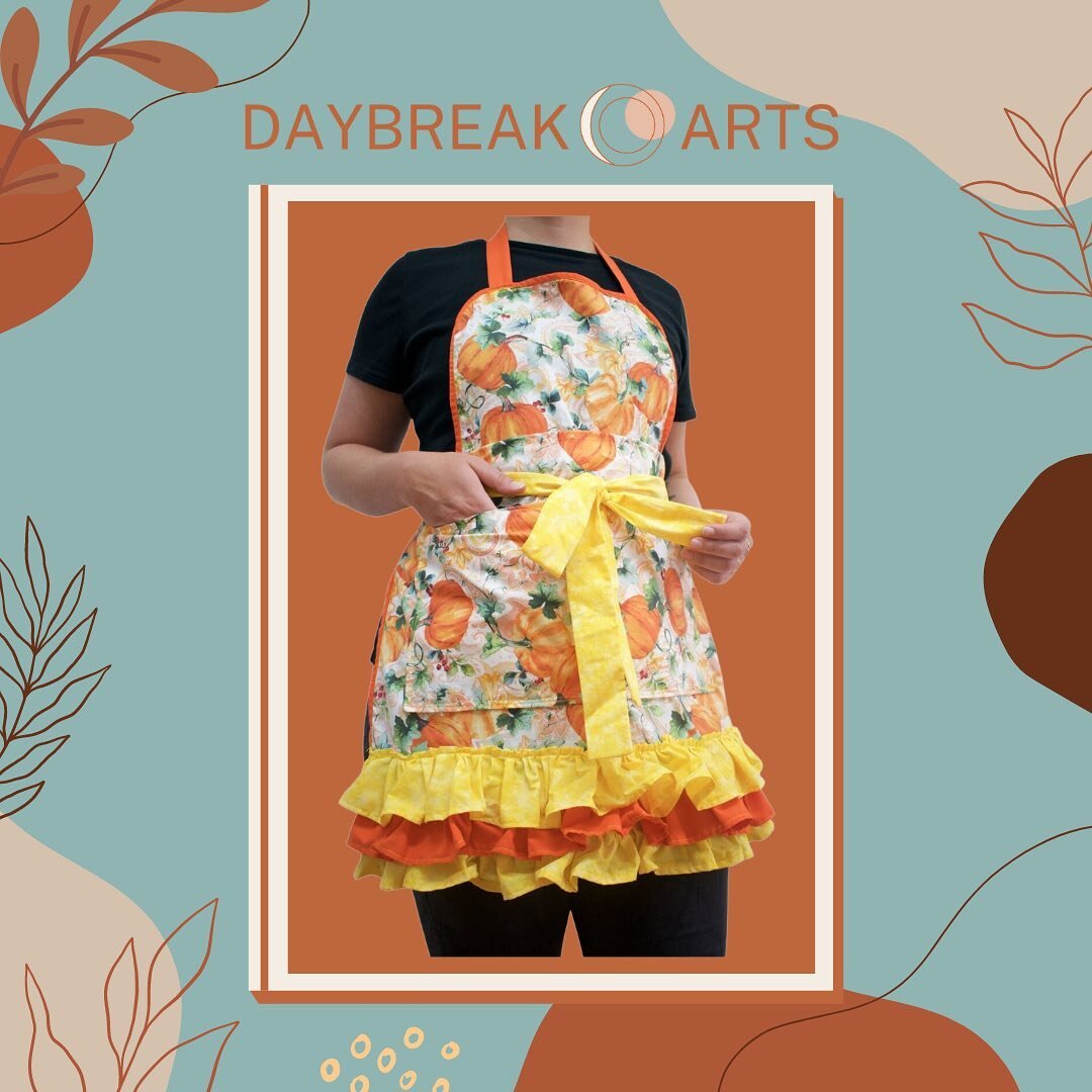 The crisp days of fall are perfect for baking desserts, sharing meals with friends and families, and indulging in seasonal autumn favorites like apples, squash, and best of all, pumpkins!🎃🍎🍂

The original and only &lsquo;Pumpkin Spice&rsquo; apron