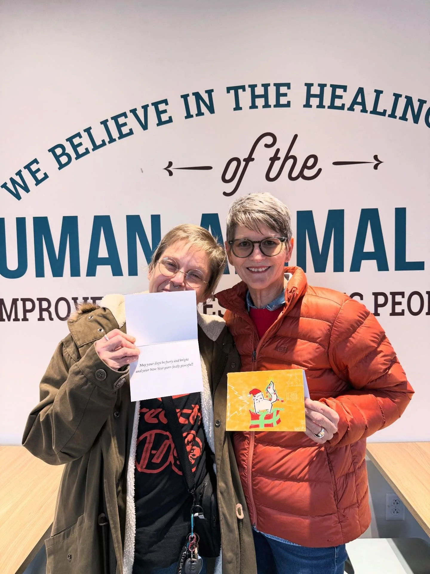 Daybreak Arts Partners With Crossroads Pets For 2025 Holiday Cards