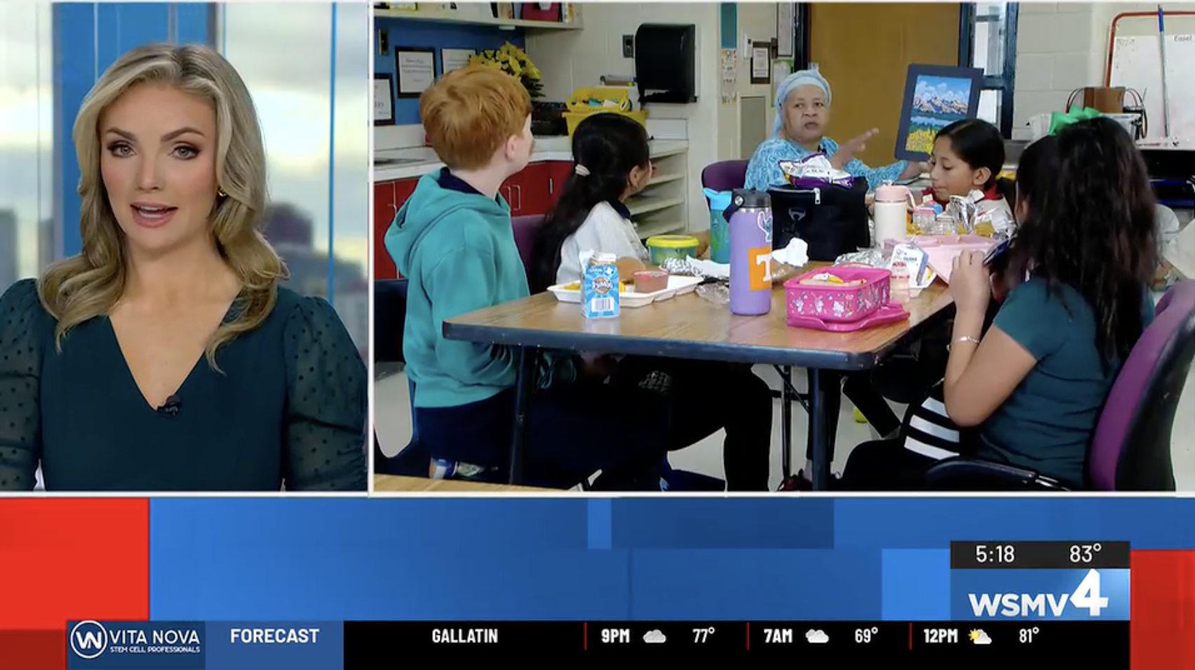 IN THE NEWS: WSMV4—Professional artists bring new art program to Nashville elementary school