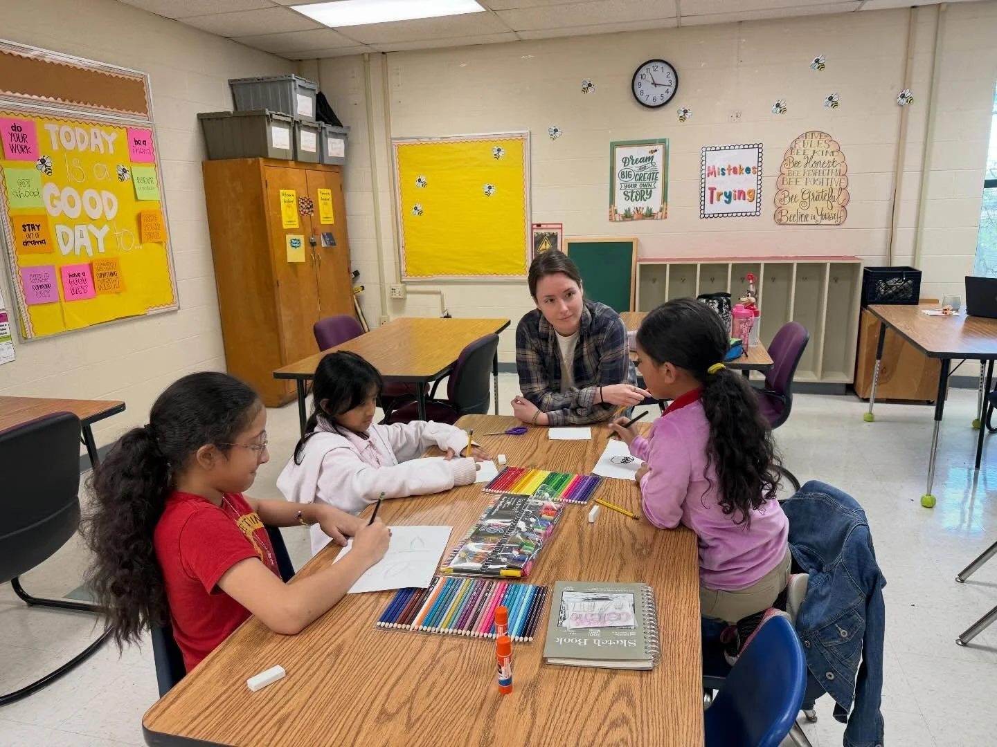 Shwab Art Club - Collaborative Storytelling