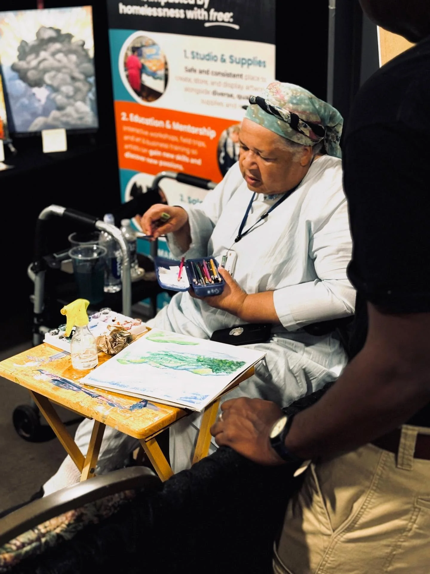 Nashville Fair: Live painting by AM Hassan