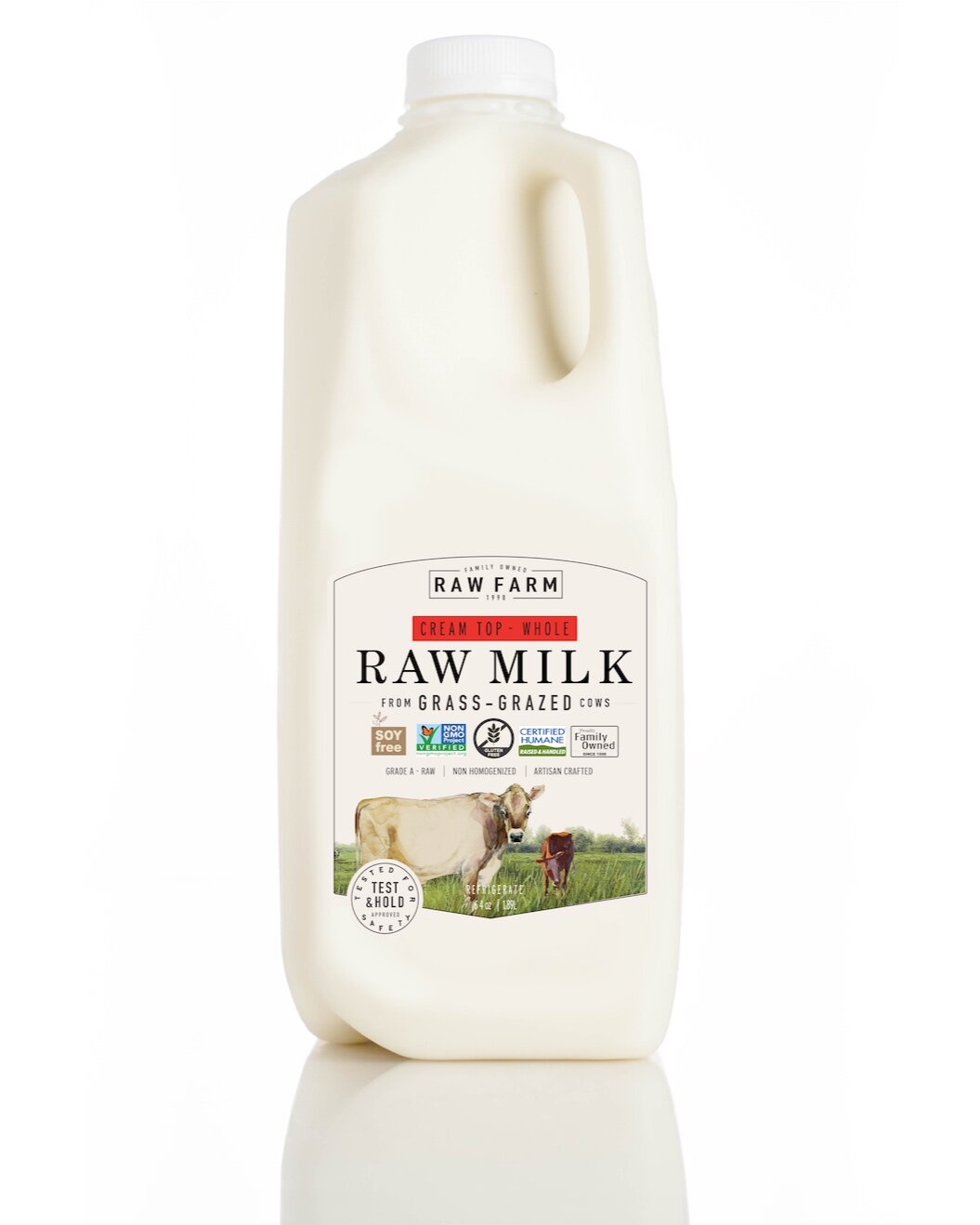 Organic Raw Milk - Stonewall Farm