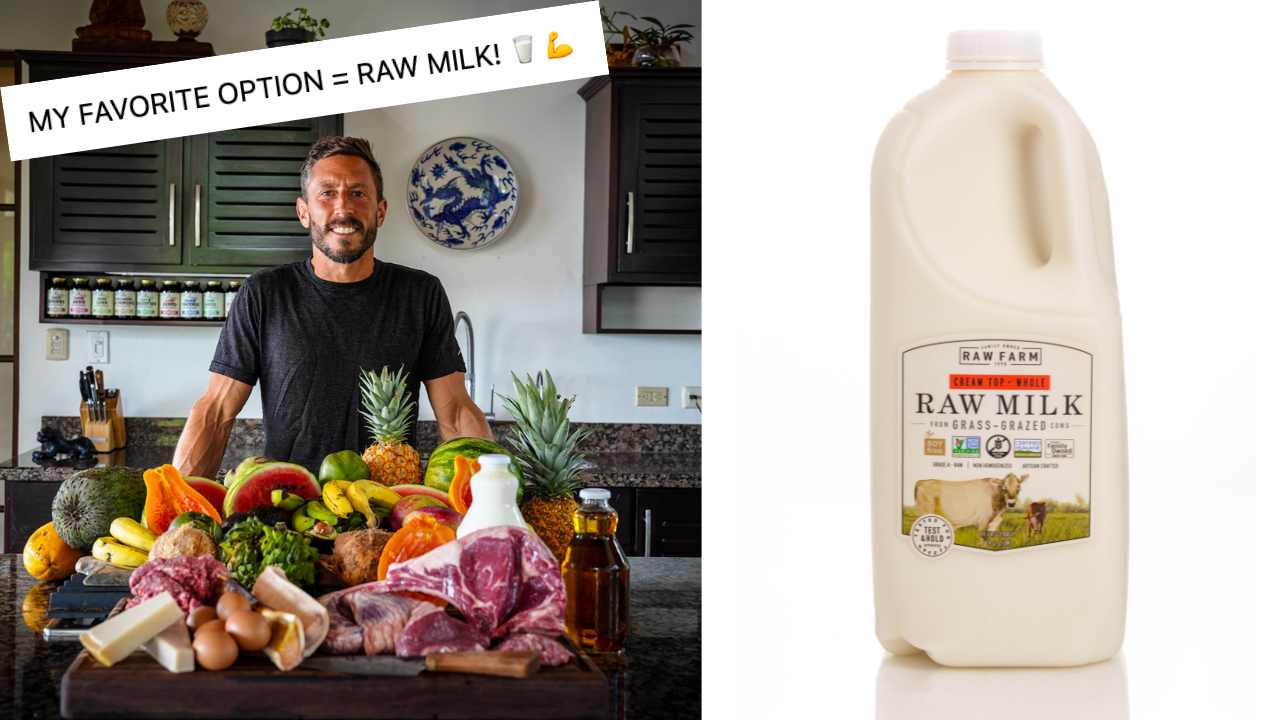 CARNIVORE MD, Paul Saladino, LOVES RAW MILK! HERE’S WHY