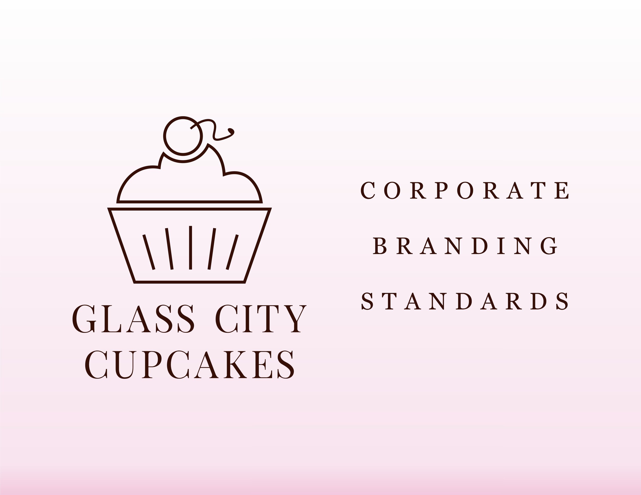 Clean lines, stark contrast, and sharp fonts give this upscale bakery a classy look.