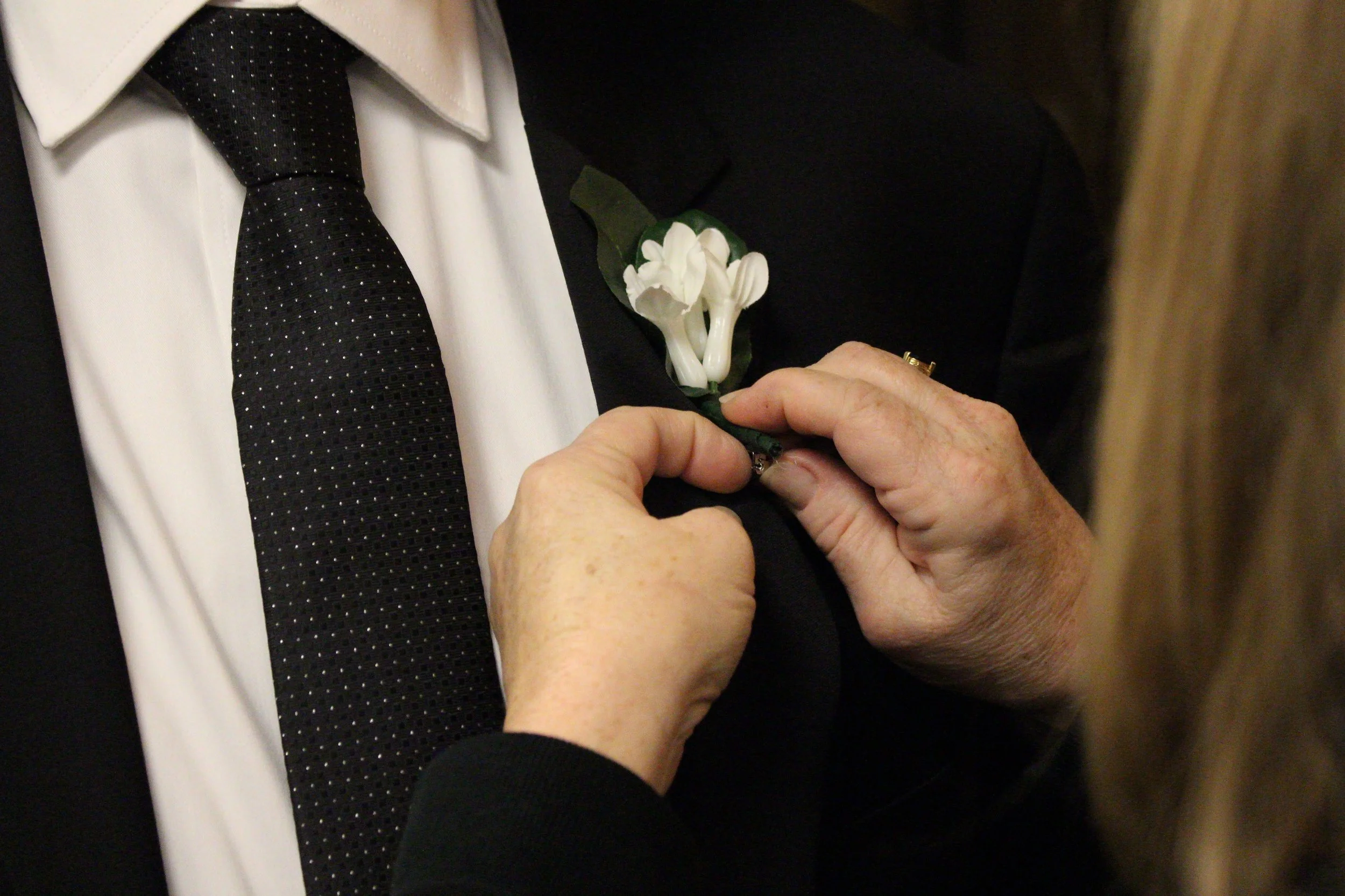 Special moment with mom & son