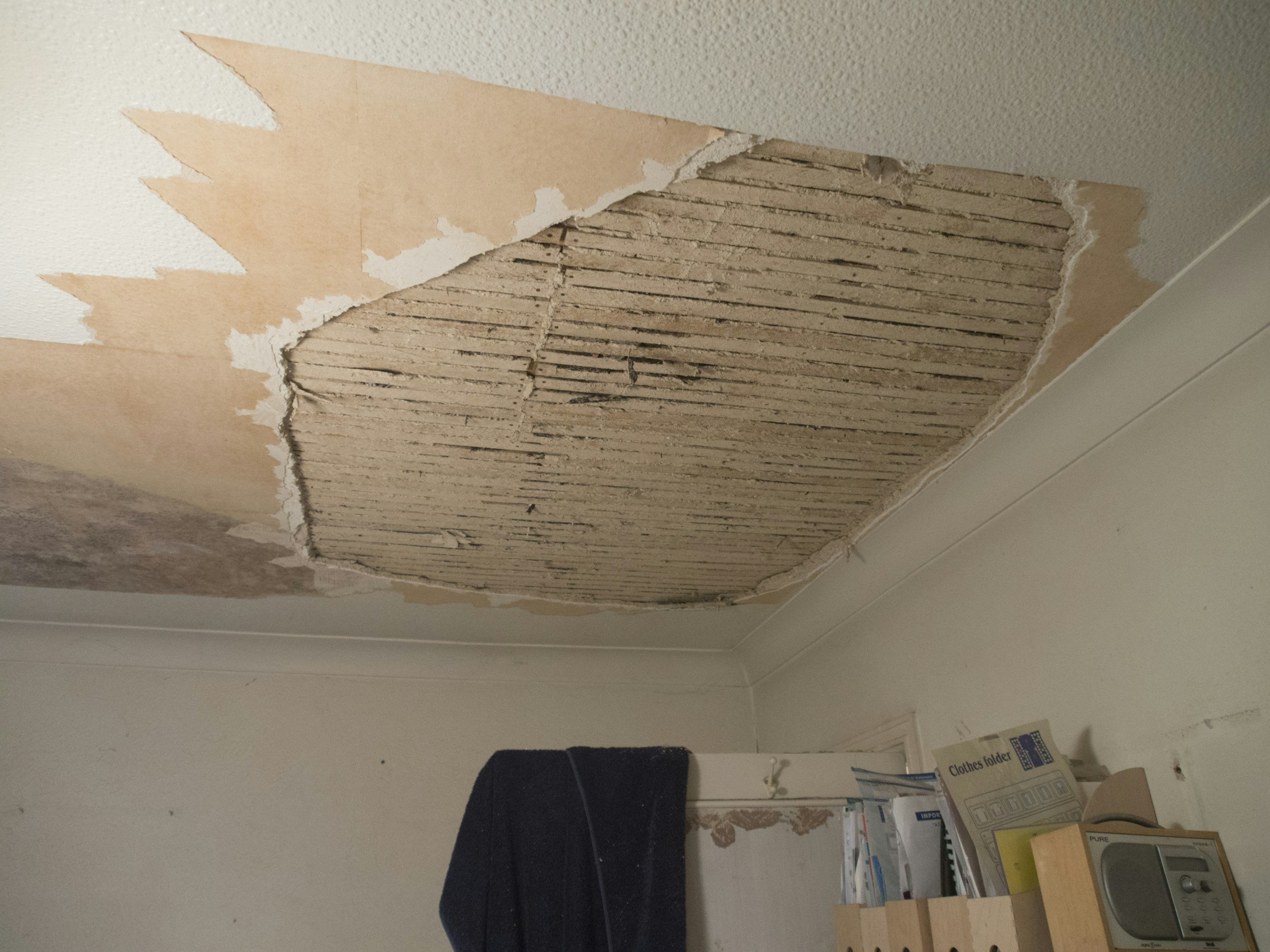 Dealing with Ceiling Collapse Caused by Rain: Know Your Rights as a California Tenant
