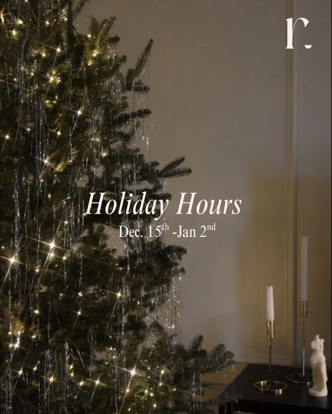 So you can plan ahead 🎁🎀❄️🎄

Send this to loved ones so they know when we are available for giftcards &amp; retail🛍️