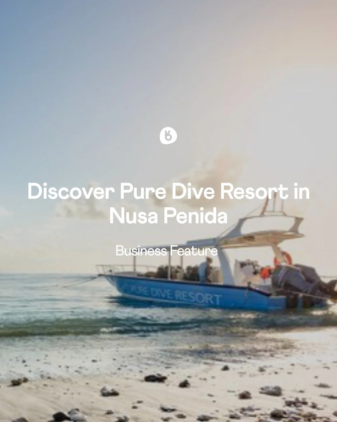 Diving with purpose 🌱🐠

@puredive.resort is a family-owned, eco-friendly dive haven in Nusa Penida offering intimate encounters with Manta Rays,  Mola Mola, and Bali&rsquo;s best dive sites. 
Custom boats, a training pool, and a conservation-first 