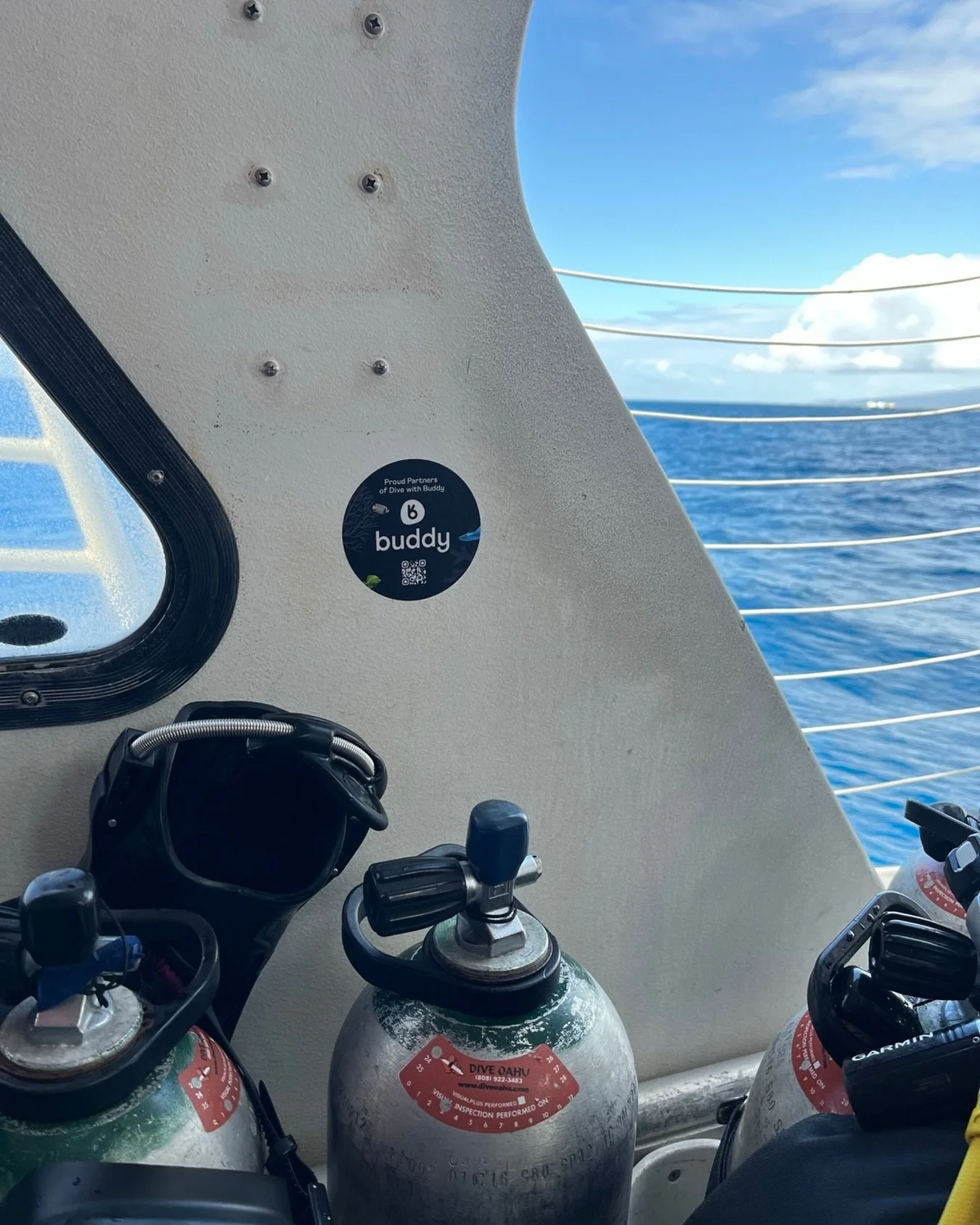 Spotted: a Buddy at sea 🐠🌊
We love seeing our Dive With Buddy partners repping the crew!
Scan. Dive. Repeat. 🤿💙

📍 @diveoahu 
🔗 Find &amp; book dives directly through the Buddy app &mdash; where your next underwater adventure is just a scan awa