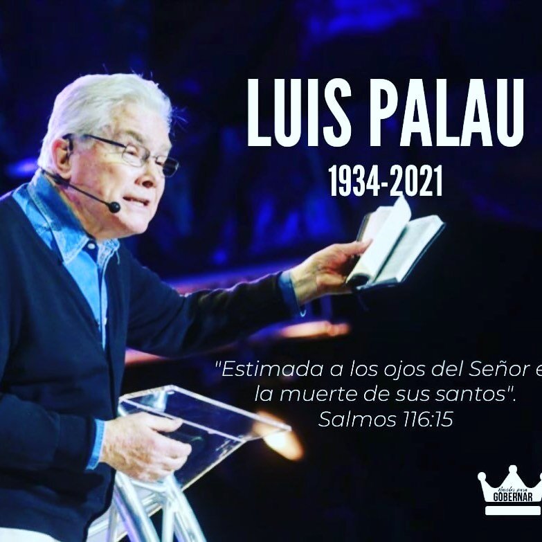 Luis Palau... went to be with The Lord! His legacy of faithfulness, integrity and passion is source of inspiration and faith. A life well lived! We honor and celebrate his testimony! 🙏🏼#luispalauassociation