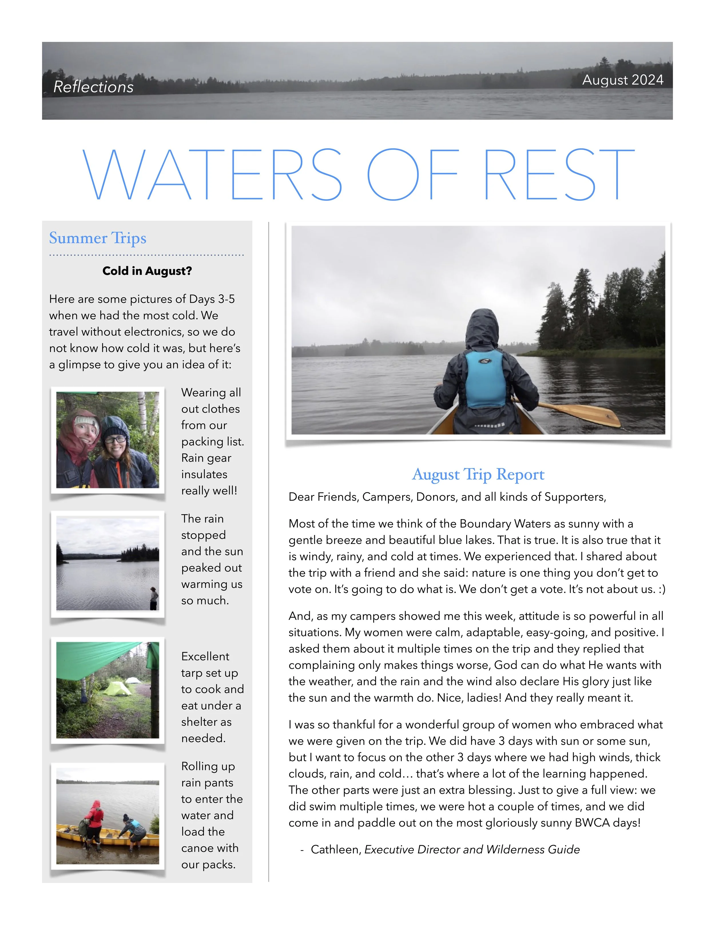 August 2024 - Powerful women's trip!