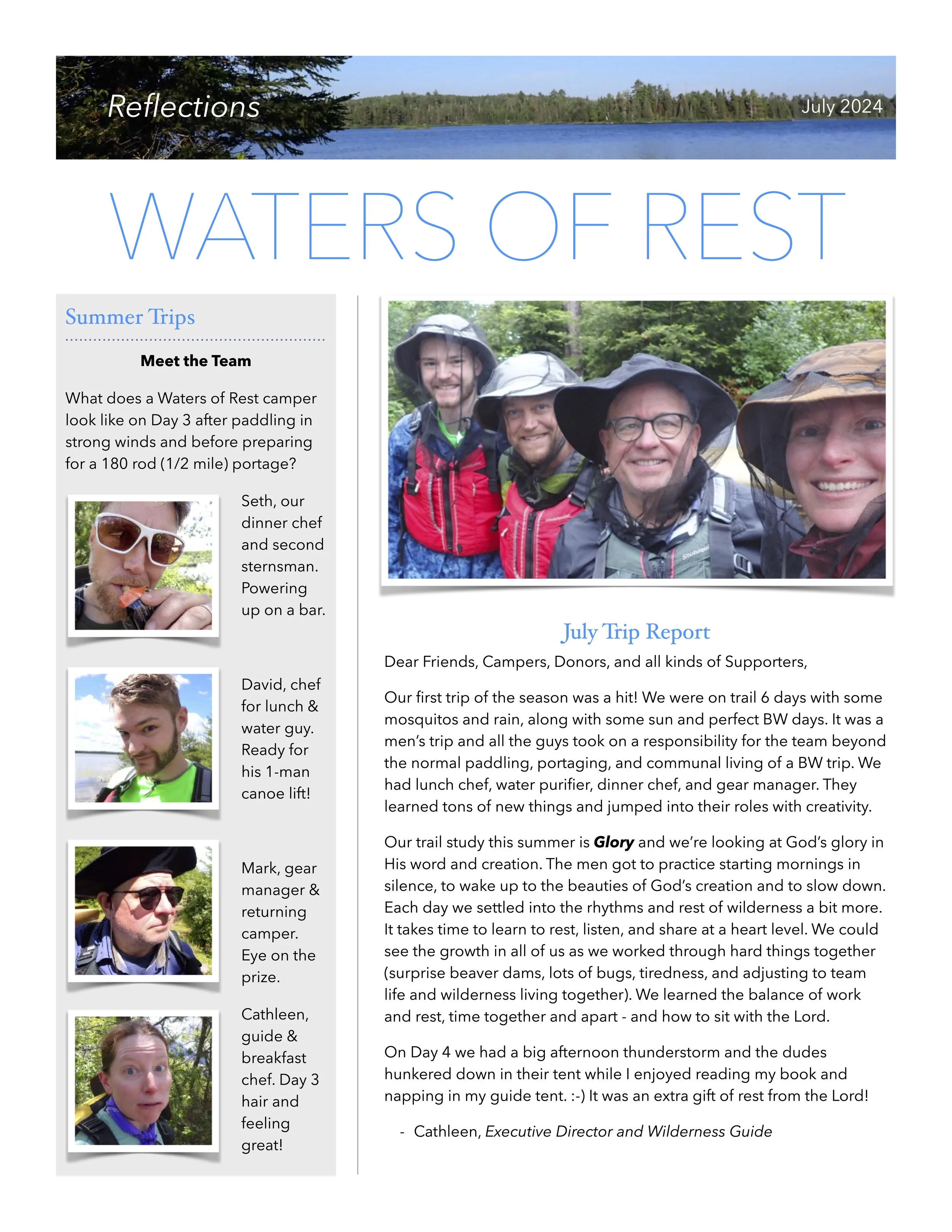 July 2024 - Epic men's trip!