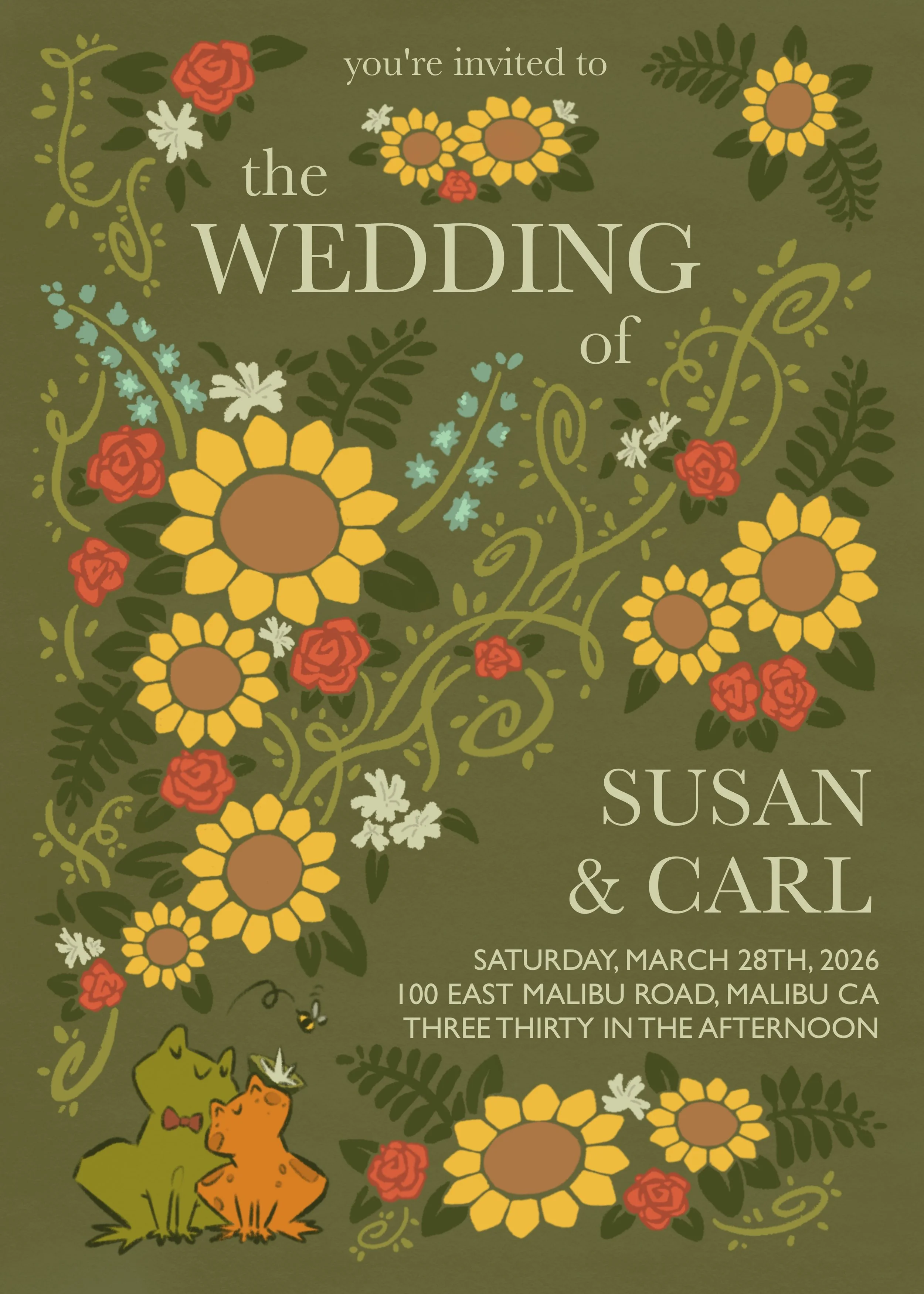 Wedding Invitation Front
