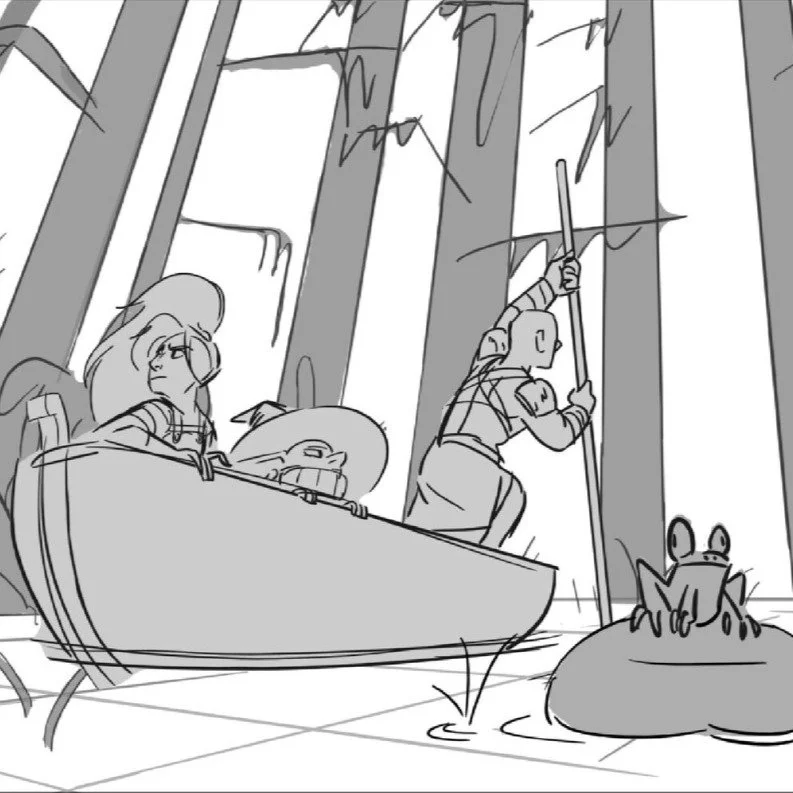 I put off posting this for a while, but please check out the latest update to my storyboard portfolio! This is an action - comedy board based on a DND campaign. It's on the home page of my website (link in bio).