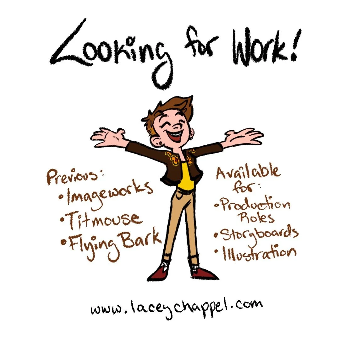 Hi everyone! My current contract is coming to an end soon and I would appreciate your support in my search for work! I have experience as a PA on 2D and CG animated projects like Across the Spiderverse, The Sea Beast, and The Second Best Hospital in 