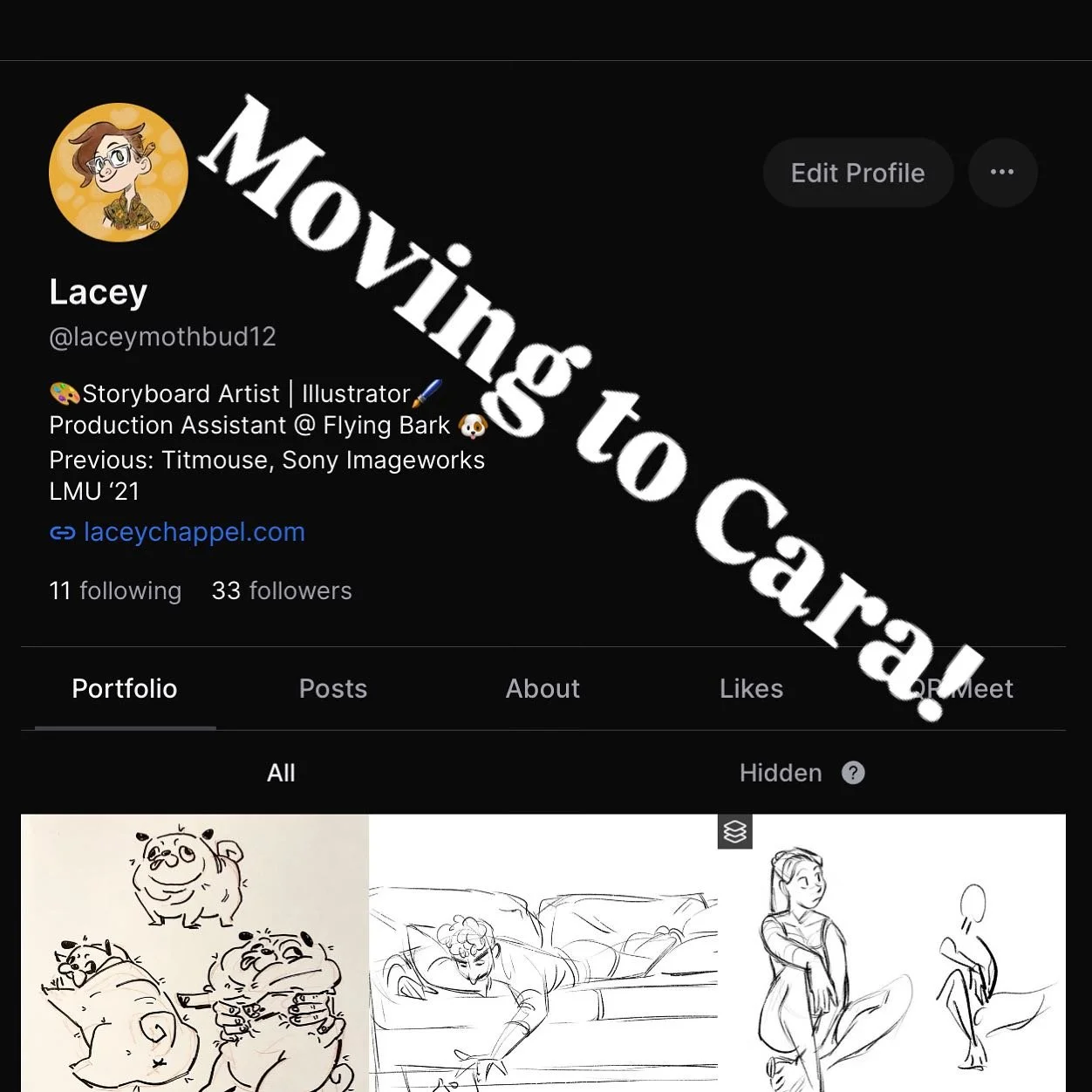 In the process of moving over to Cara with the hopes of leaving Instagram at some point in the near future. Come follow me there!