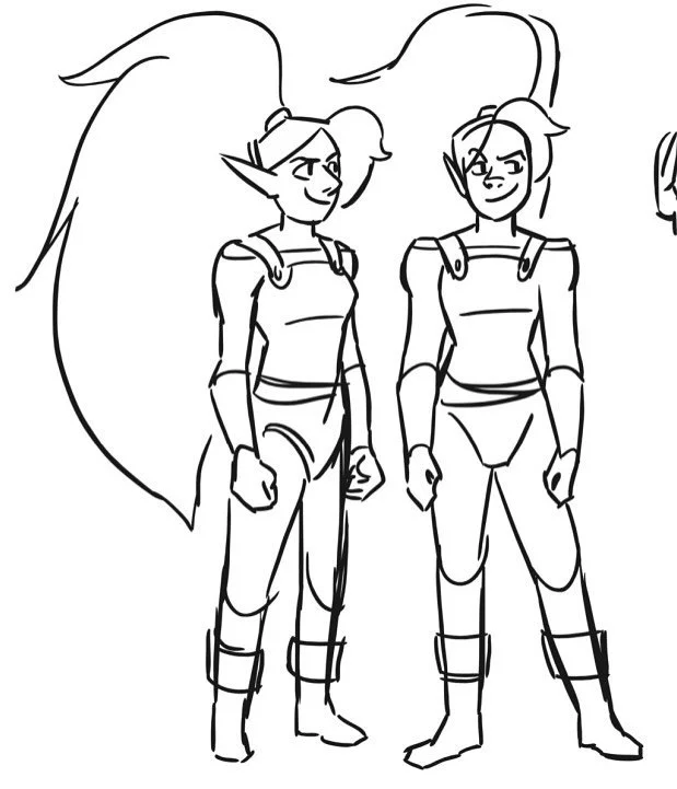 Characters from a DND board I&rsquo;m working on 🐉 ⚔️
