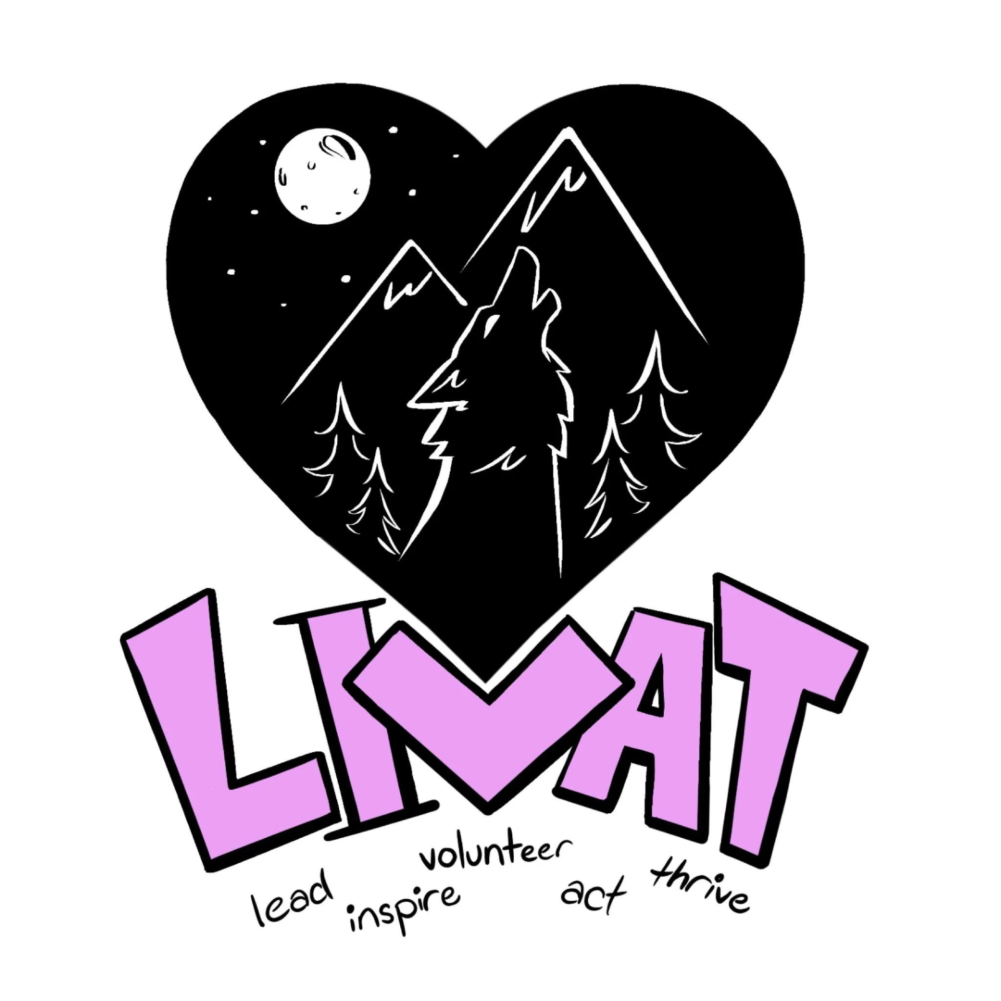 Thought I'd share a logo I recently made for a middle school organization!