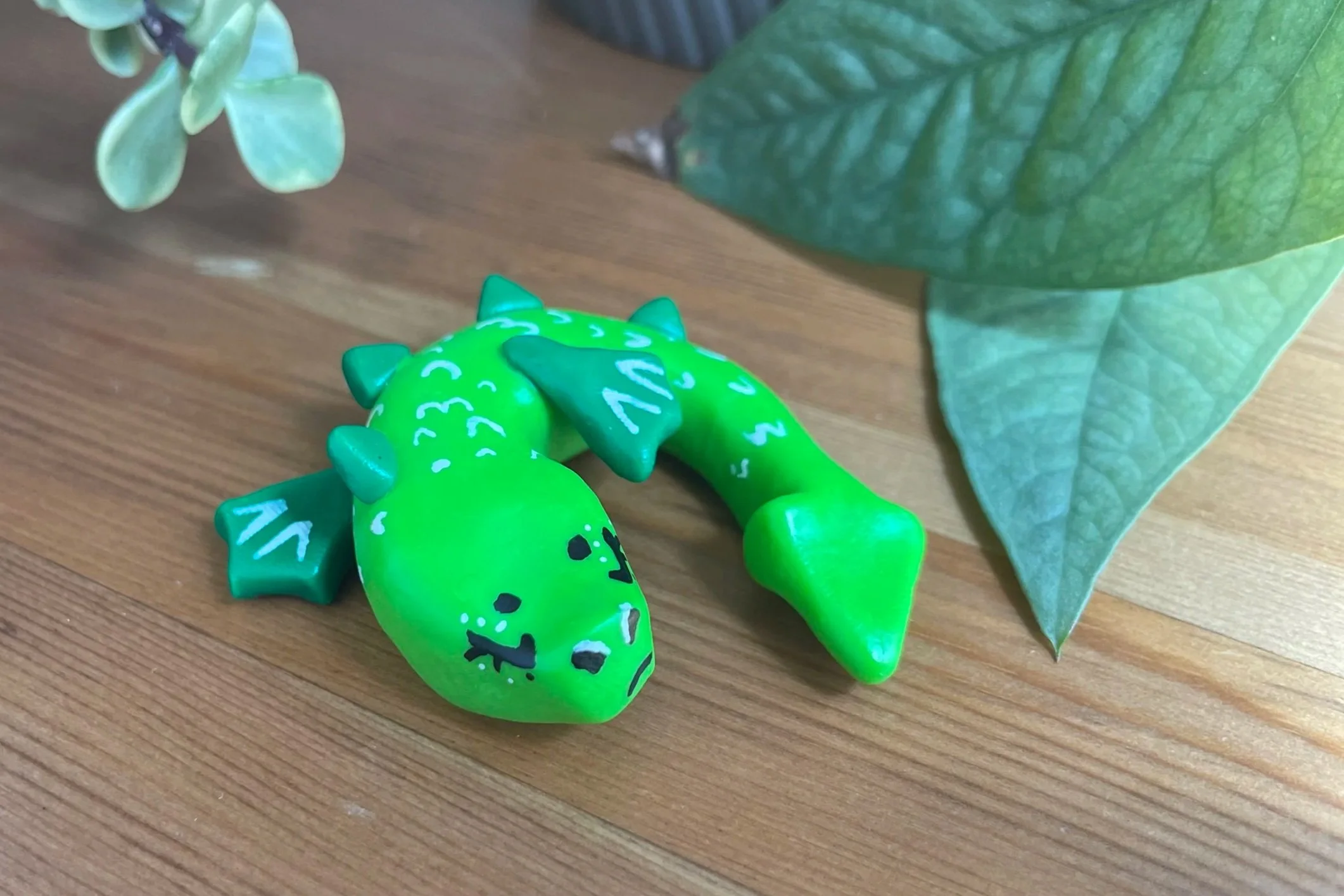 Tahoe Tessie - Sculpted in Polymer Clay, some acrylic paint accents, coated in polyurethane finish