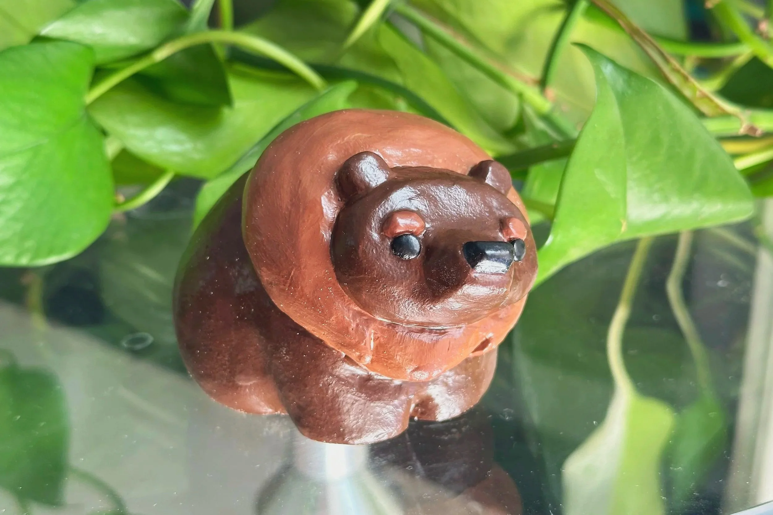 Beadnose - Sculpted from polymer clay, cast in resin, painted with acrylic, coated in polyurethane finish