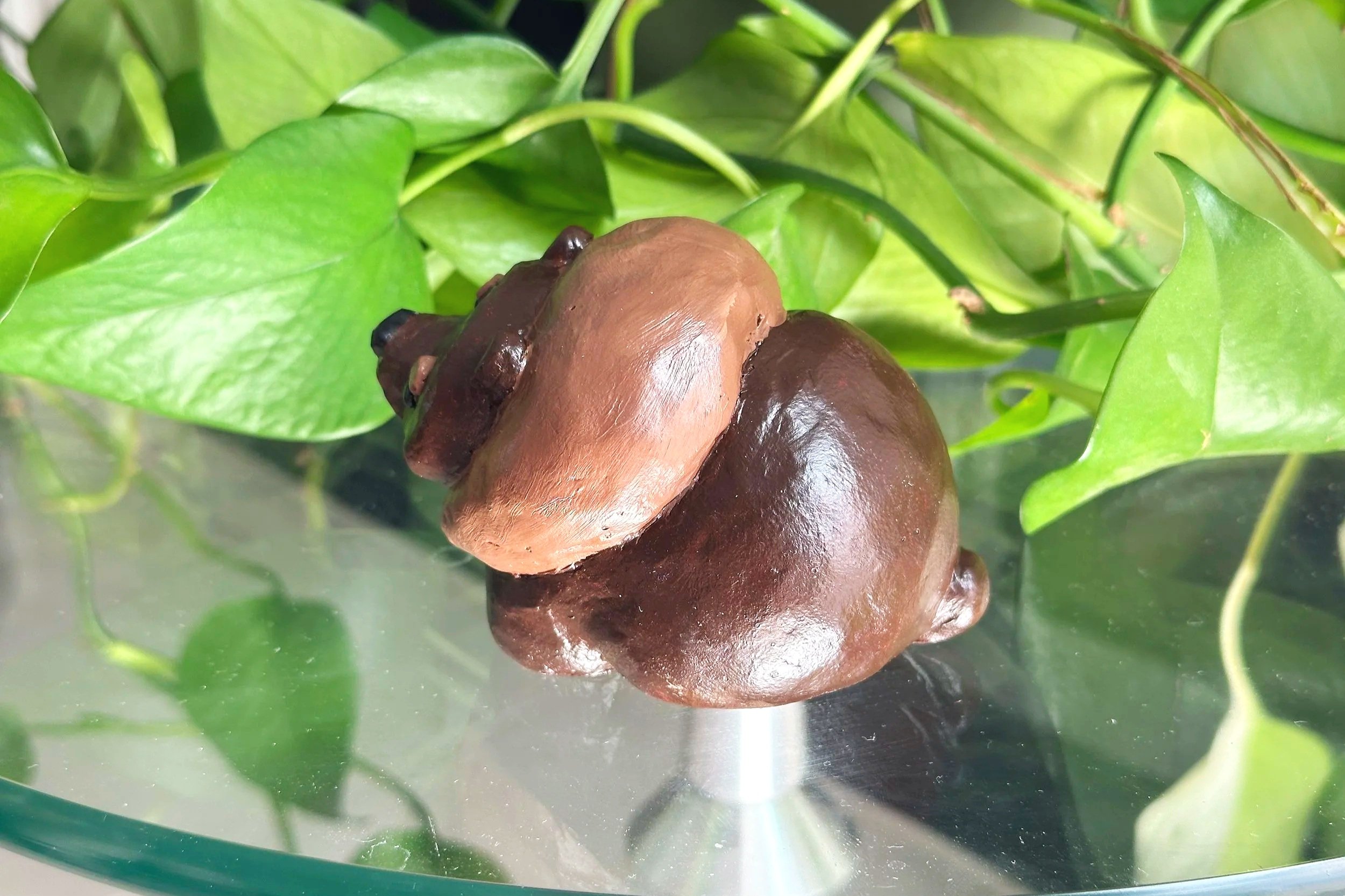 Beadnose - Sculpted from polymer clay, cast in resin, painted with acrylic, coated in polyurethane finish