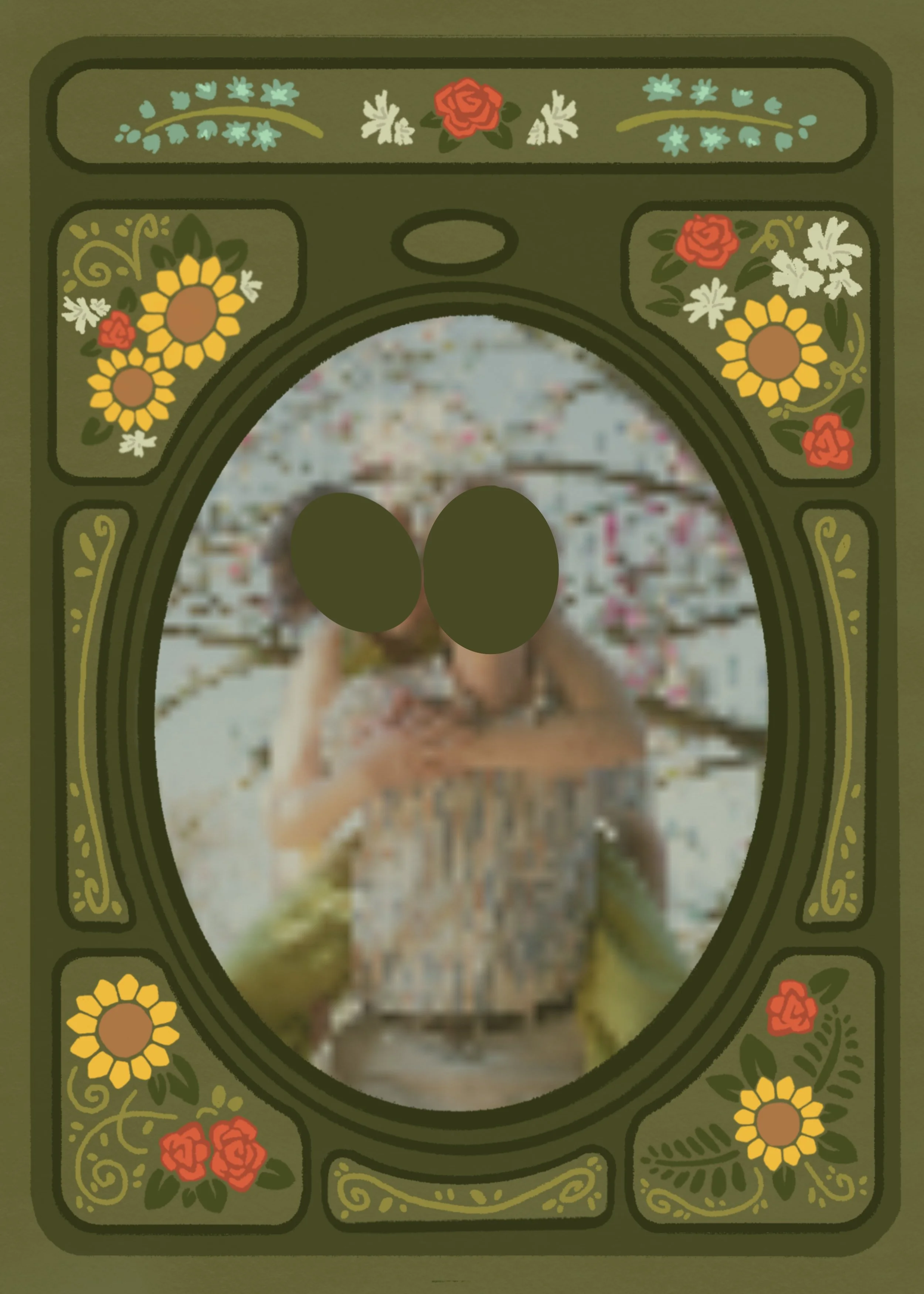 Wedding Invitation Back (photo greyed out for privacy concerns)