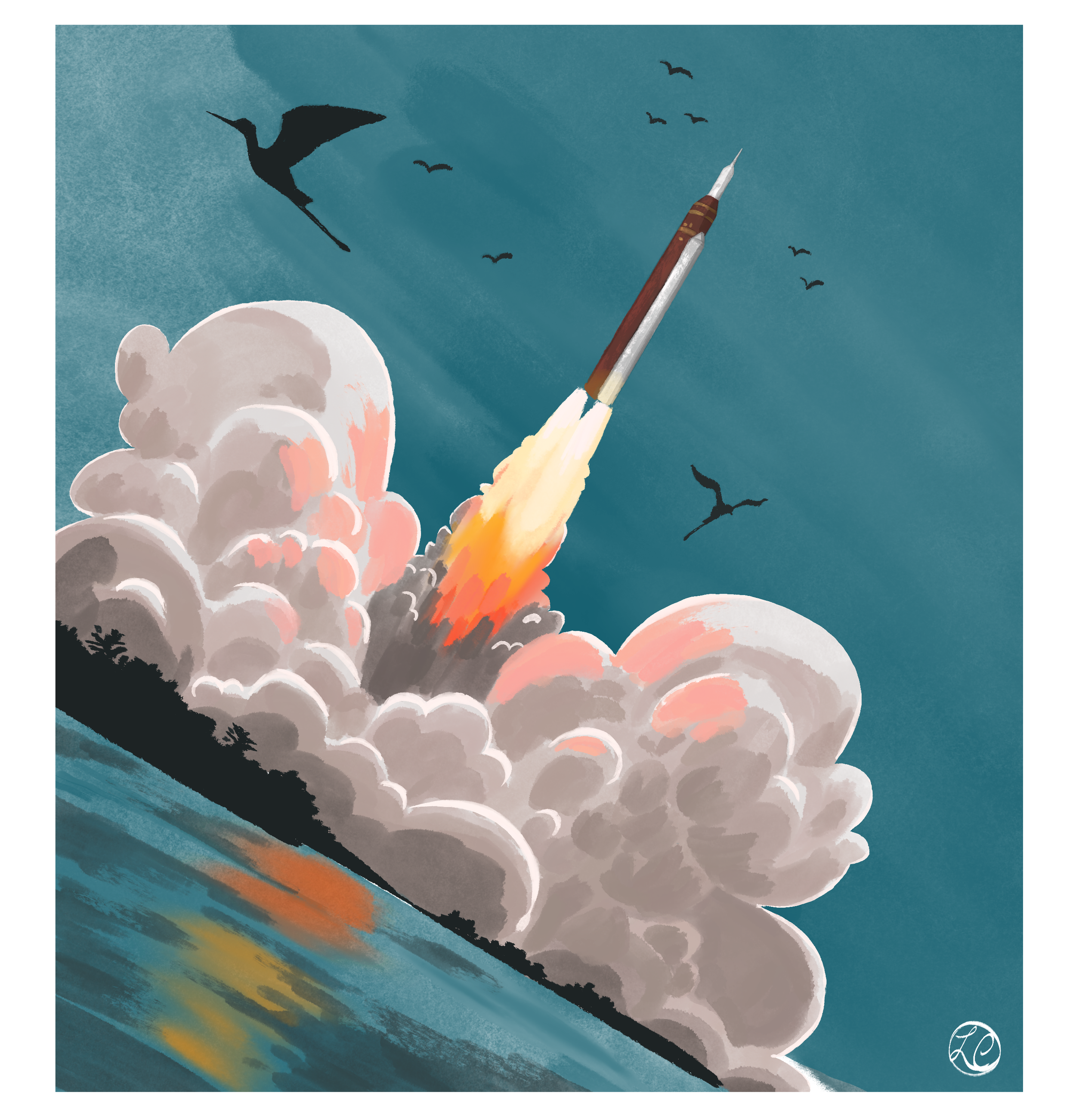 NASA Artemis II Moonjoy Art Challenge: Launch (2026)