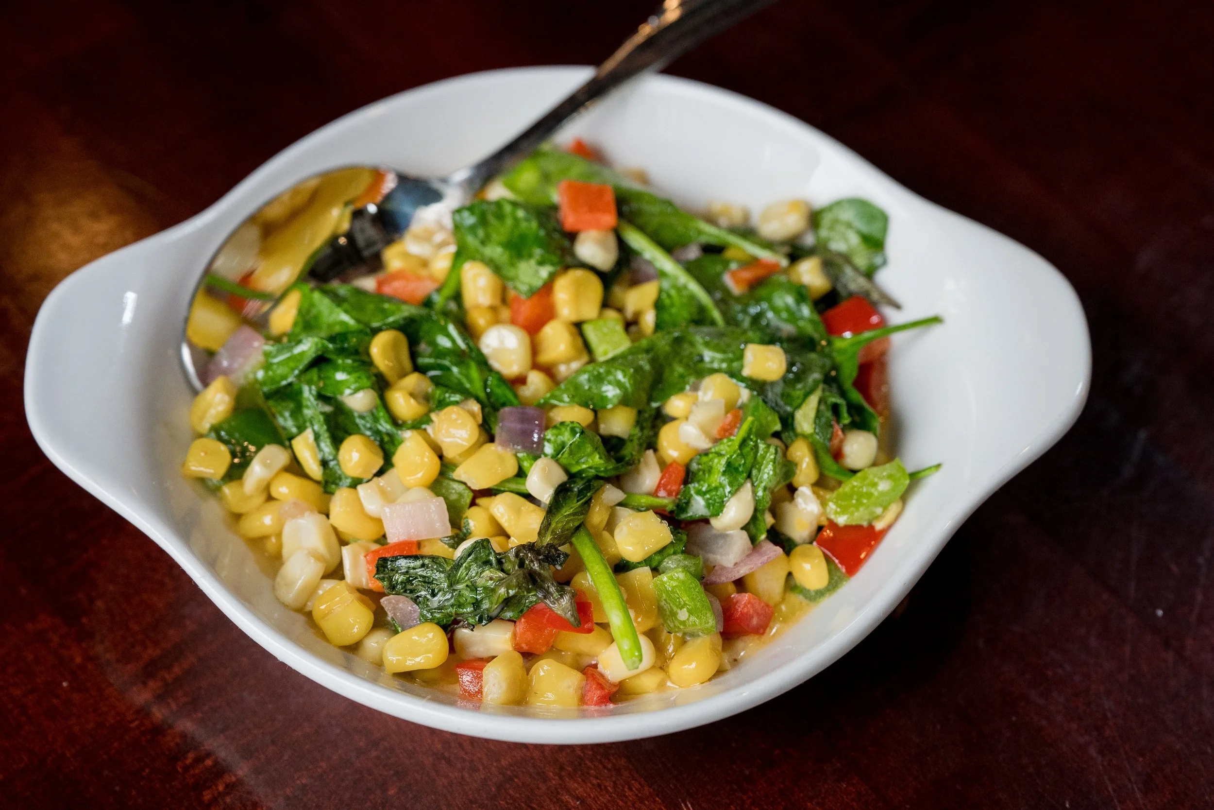 Creamed Sweet Corn O'Brien