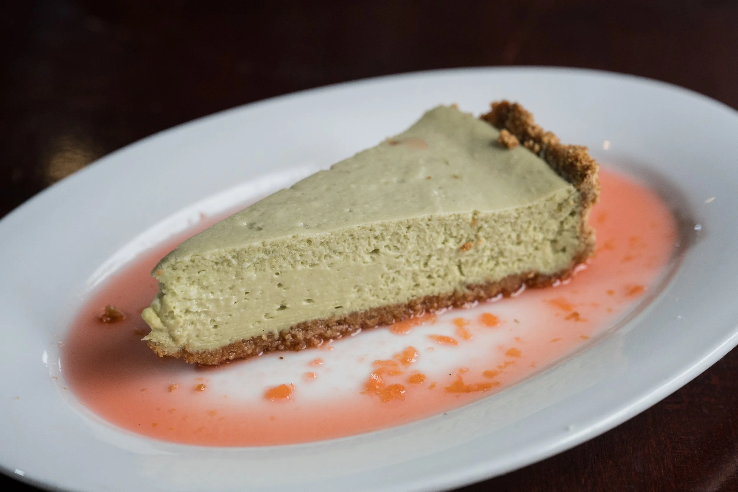 Key Lime Matcha Cheesecake