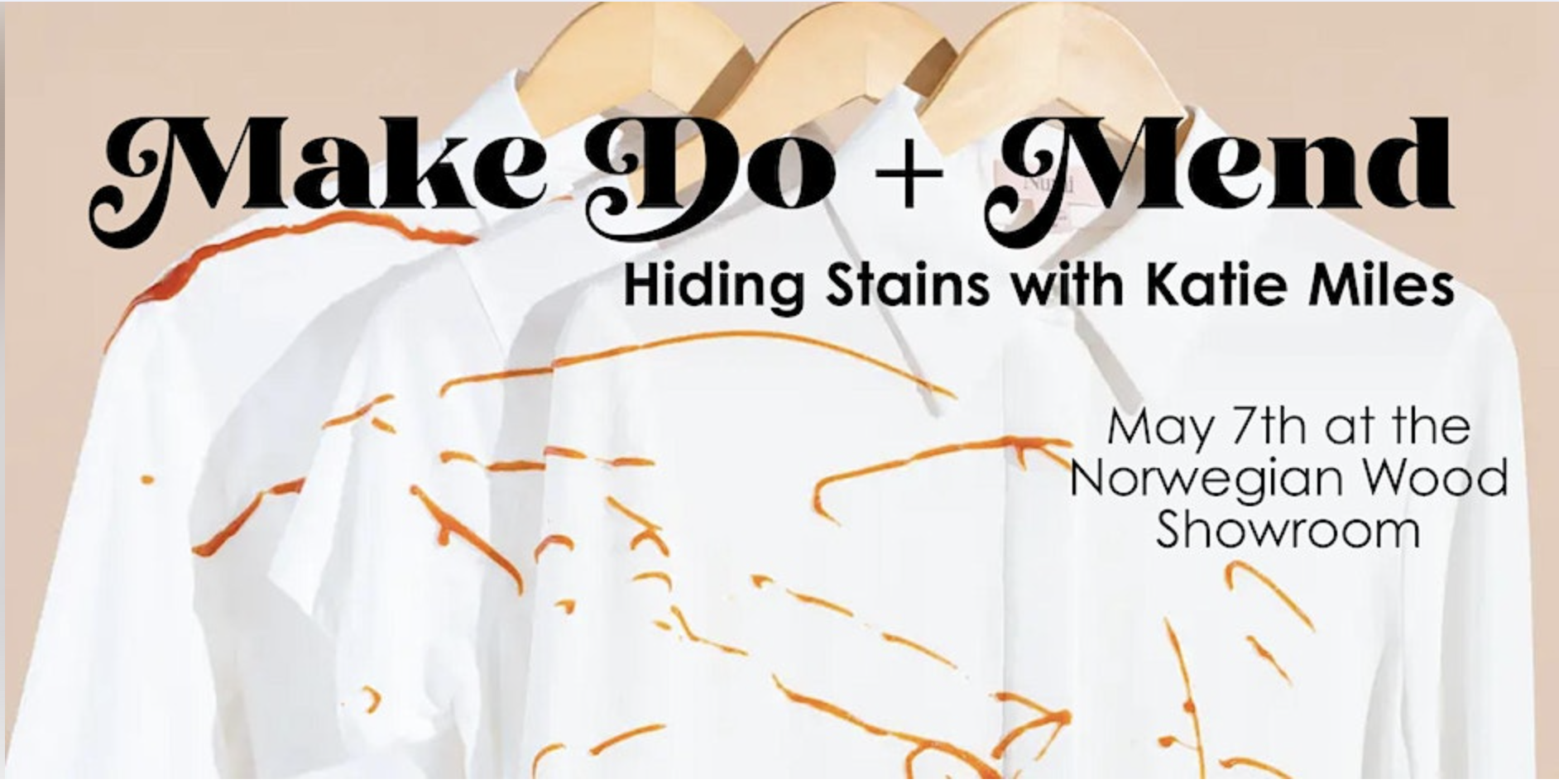 Make Do and Mend: Hiding Stains