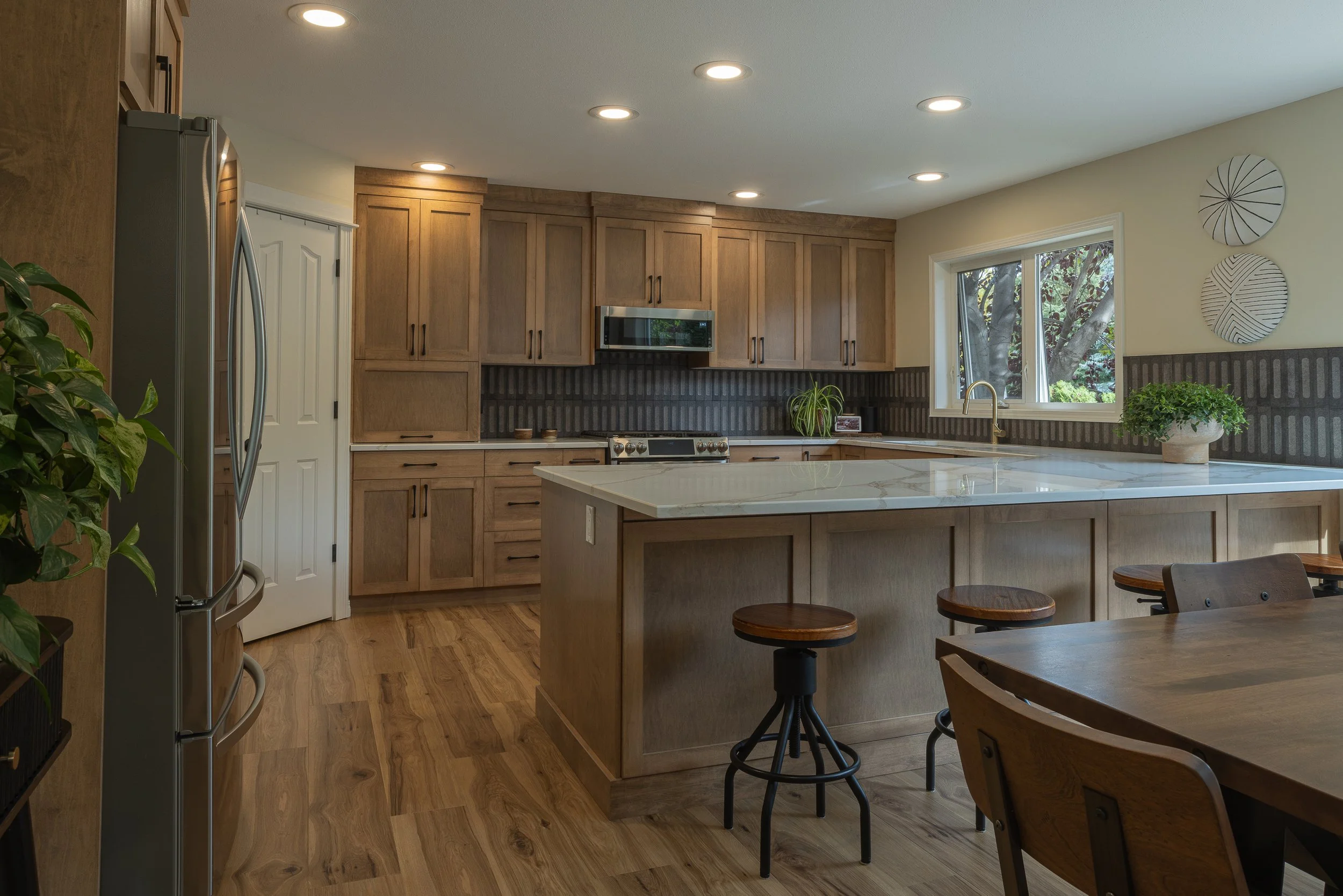 Maple Cabinets Driftwood stain