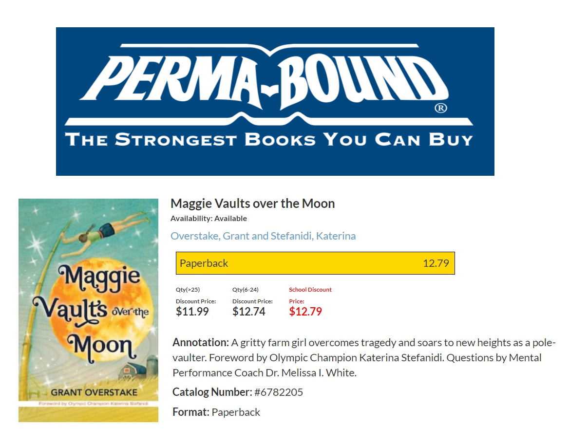 Grain Valley Press Maggie Vaults Over the Moon Blog
