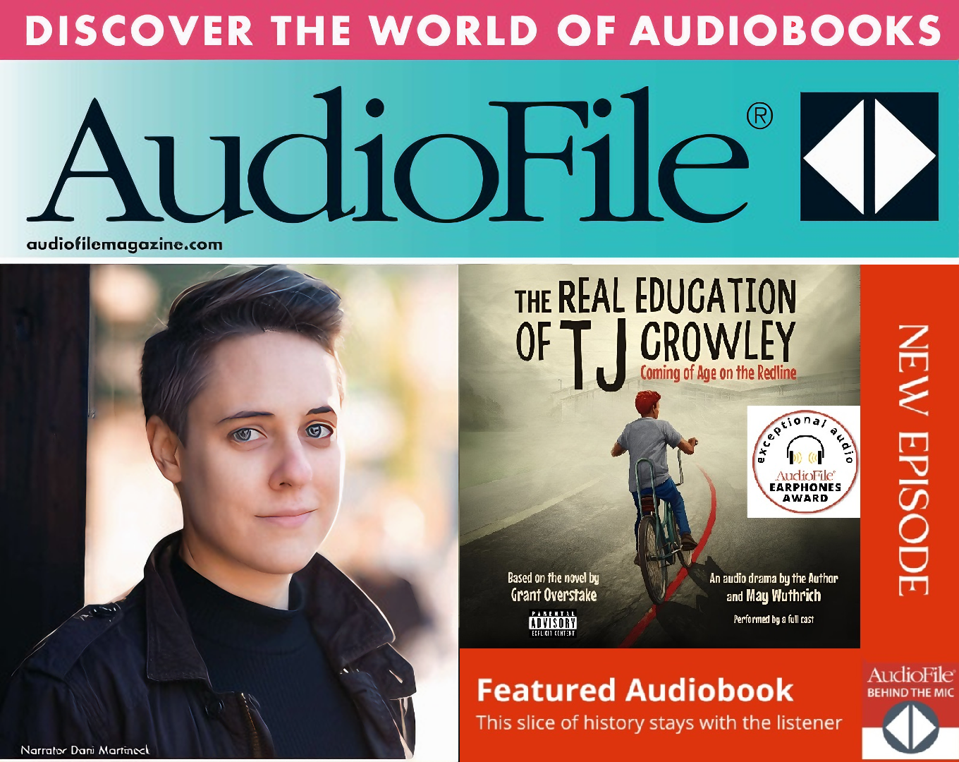 AudioFile Magazine Features TJ Crowley Audio Drama