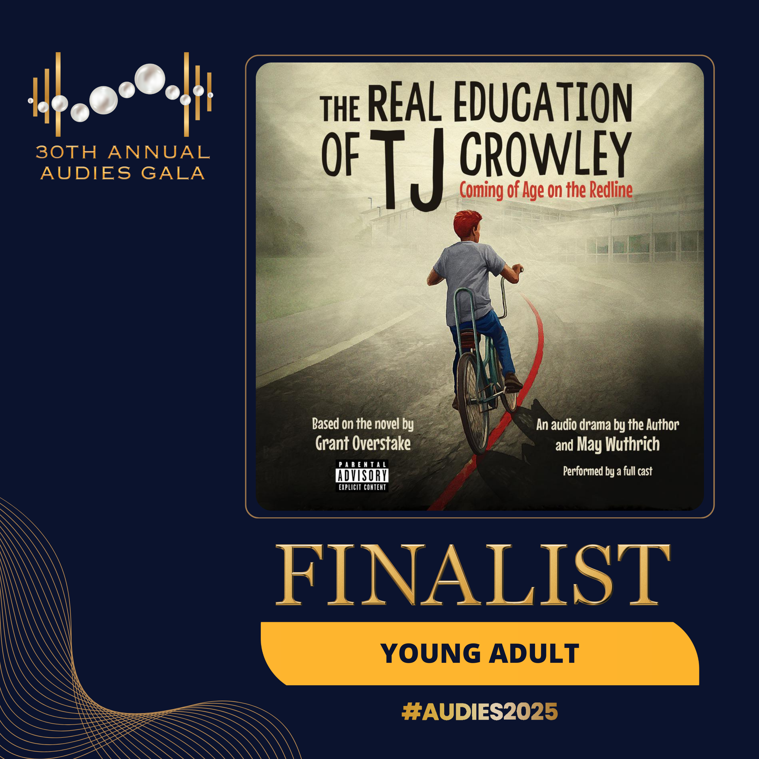 Watch the 2025 Audie Awards LIVE on YouTube!