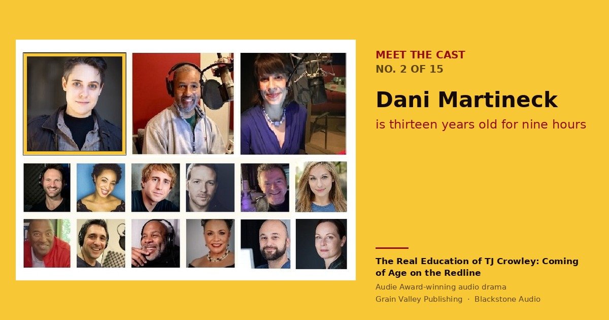 Dani Martineck is thirteen years old for nine hours