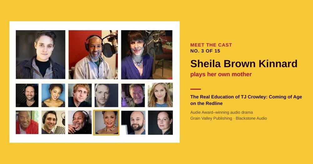 Sheila Brown Kinnard voices a role inspired by her mother